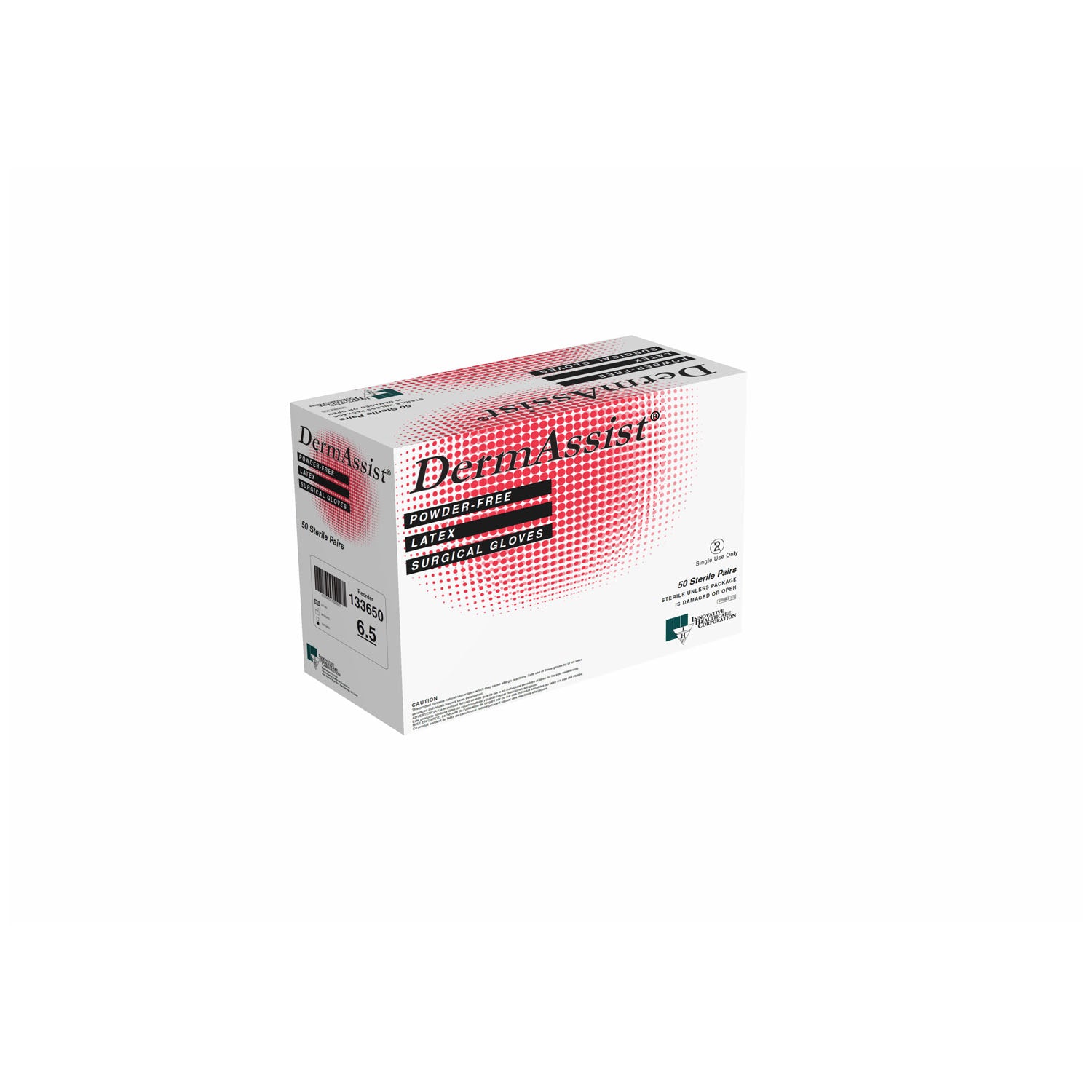 133550 - Innovative Healthcare Corp., Inc. - Gloves, Surgical, Powder Free (PF), Size 5.5, Latex, Sterile, Textured Finish, 50 pr/bx, 4 bx/cs , cs