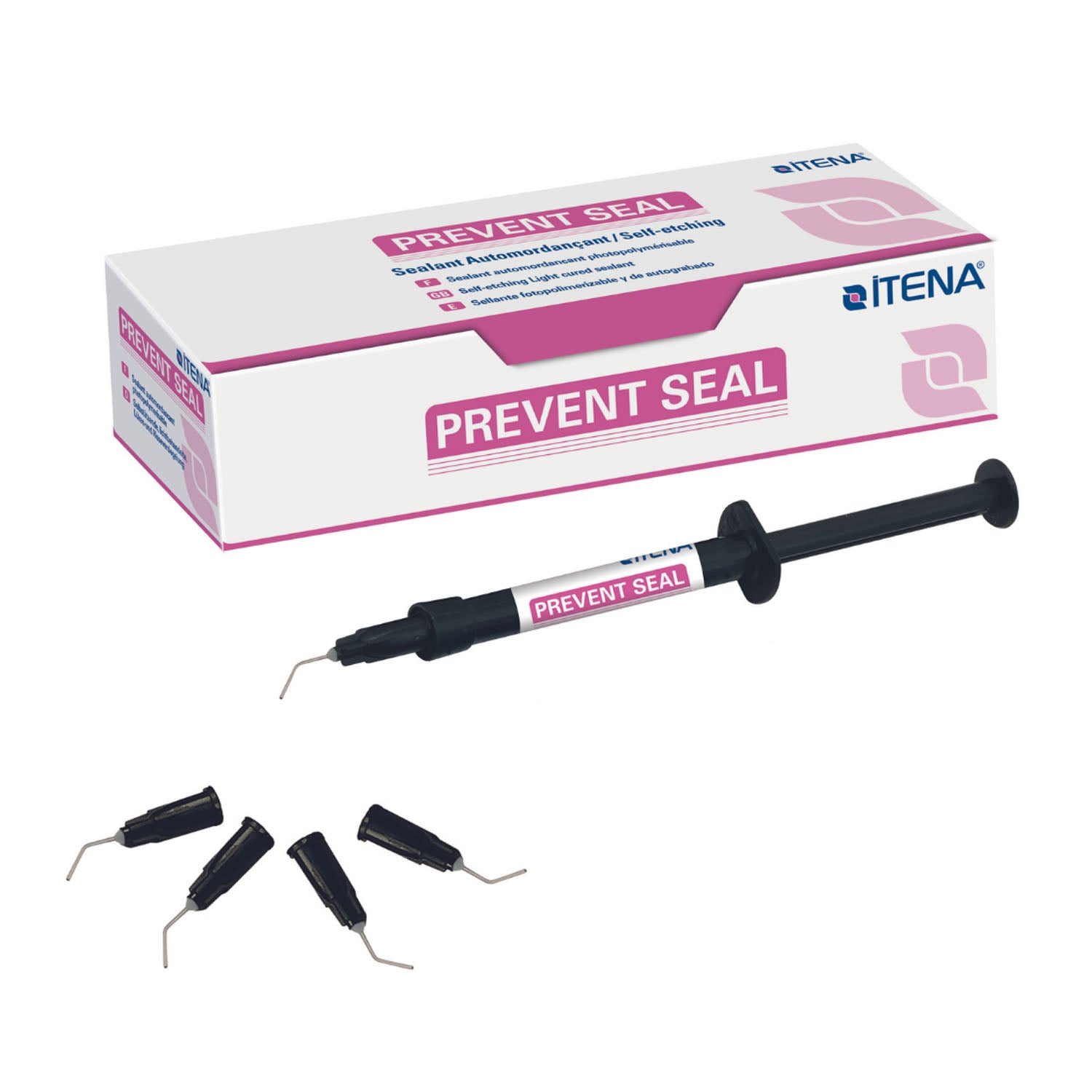 PVSEAL - Itena North America - Sellador autograbante Prevent Seal, 1 jeringa de 1,2 ml, 10 puntas de aguja extrafinas (25 g) (artículo con fecha de caducidad corta y no retornable), c/u