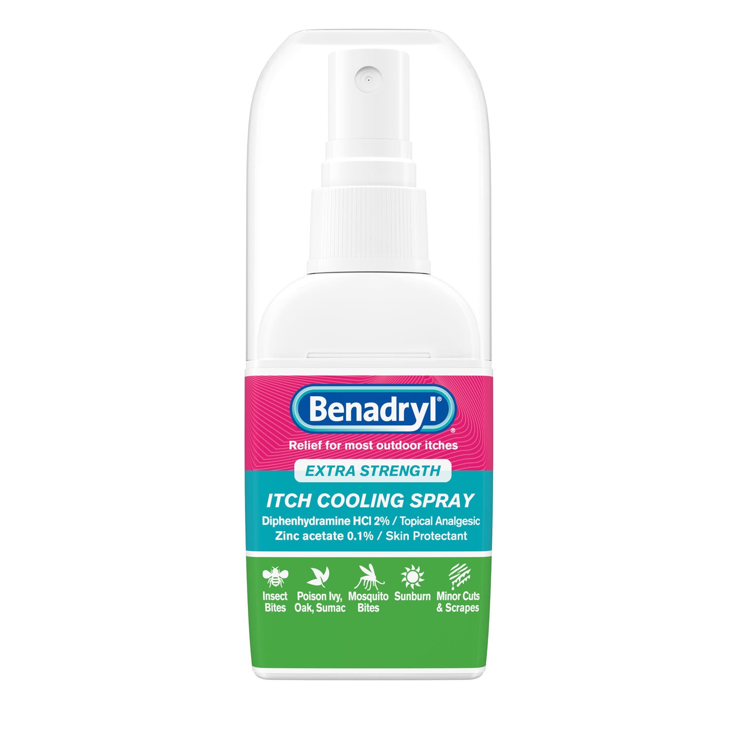 17144 - Kenvue - Benadryl, ES tópico, aerosol refrescante para la picazón, 2 oz, 24/caja (solo EE. UU. continental + HI) (precios sujetos a cambios sin previo aviso), caja