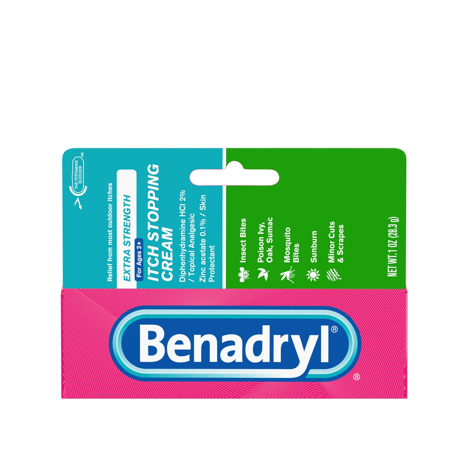 17167 - Kenvue - Crema tópica Benadryl, extrafuerte, 2 %, 1 oz, 24 unidades (solo EE. UU. continentales e HI) (precios sujetos a cambios sin previo aviso), caja