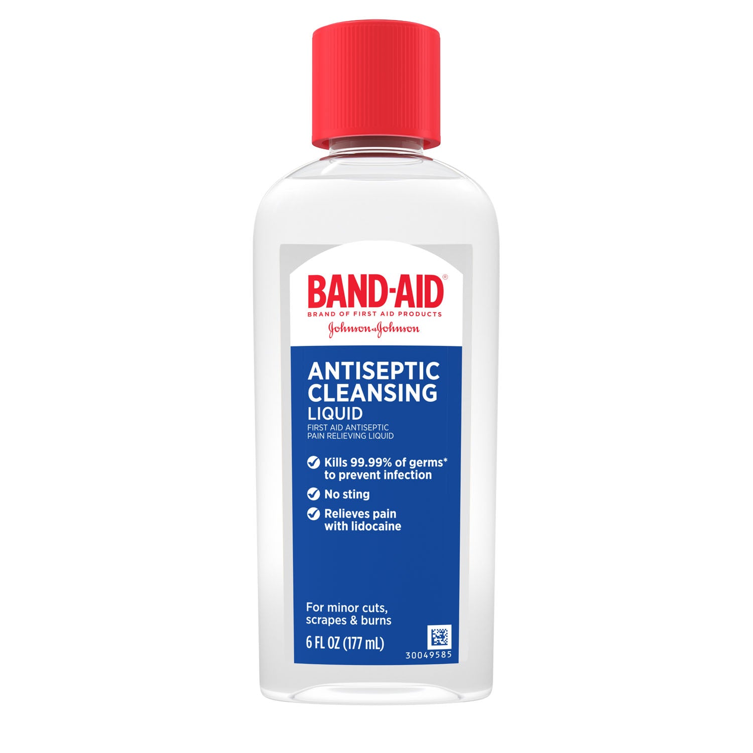 202088 - Kenvue - Jabón antiséptico Hurt-Free™, 6 oz, 6/caja, 4 cajas/caja (solo EE. UU. continental + HI) (Precio sujeto a cambios sin previo aviso) (Fecha de caducidad; no retornable), caja