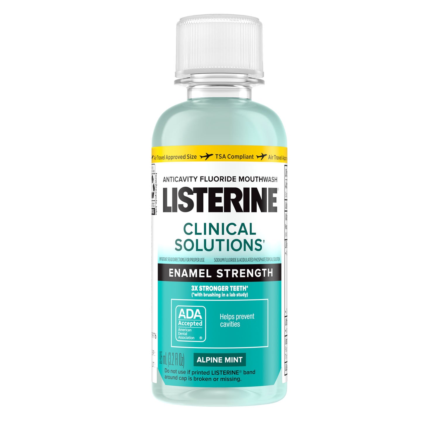 35276 - Kenvue Oral - Listerine Clinical Solutions Gum Health Antiseptic, Alpine Mint, 95 ml Bottle, 12/pk, 2 pk/cs (Continental US+HI Only) (Pricing Subject to Change without Prior Notification) , cs