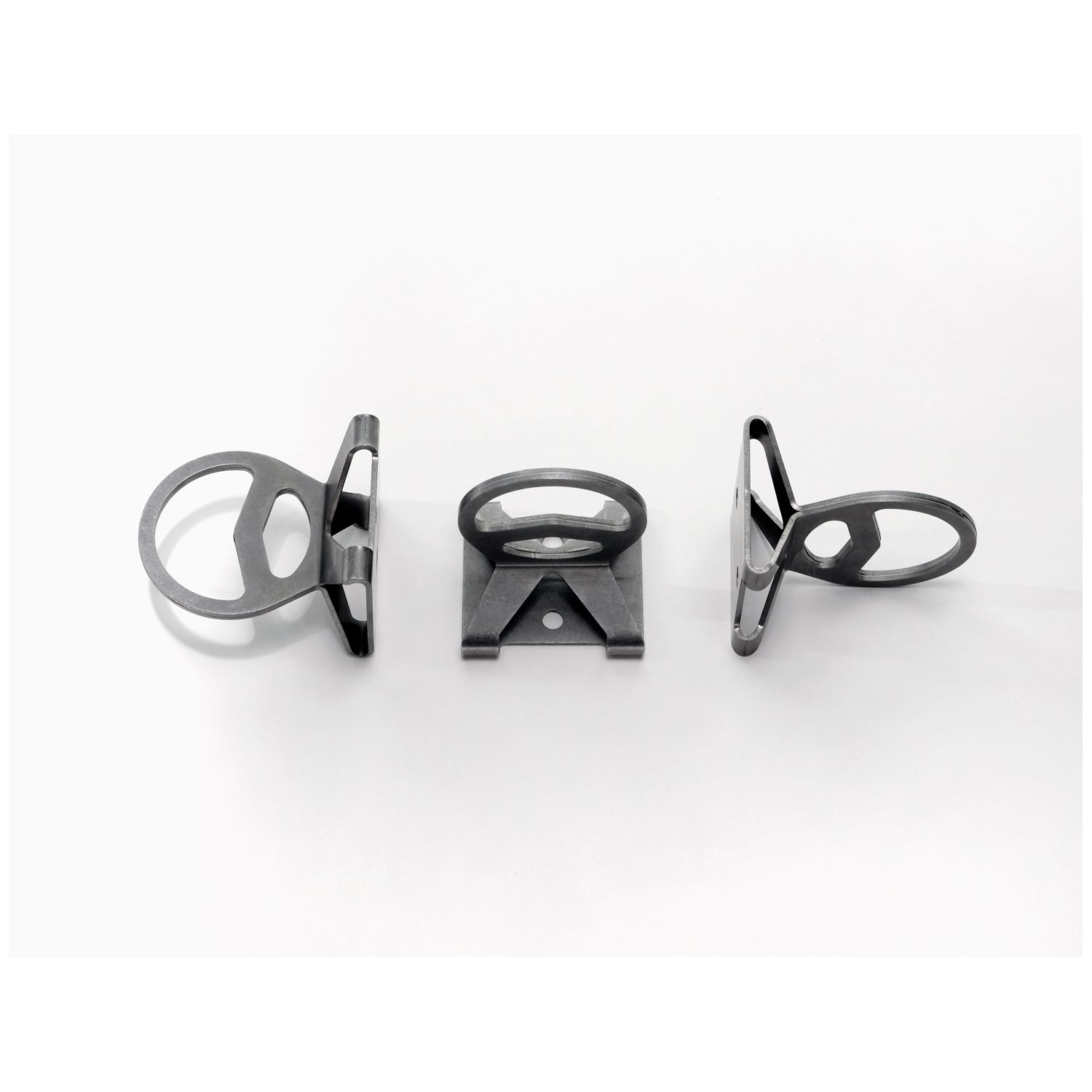 RQX-ANCHR - Kayezen LLC - Kayezen VECTOR Wall/Rack Anchor (works w/a fitness rack or on a wall) (Attach VECTOR carabiners & straps to begin your workout), 3"L x 2"W, Black Metal (Professional installation on wall stud required) (Cannot be sold through an