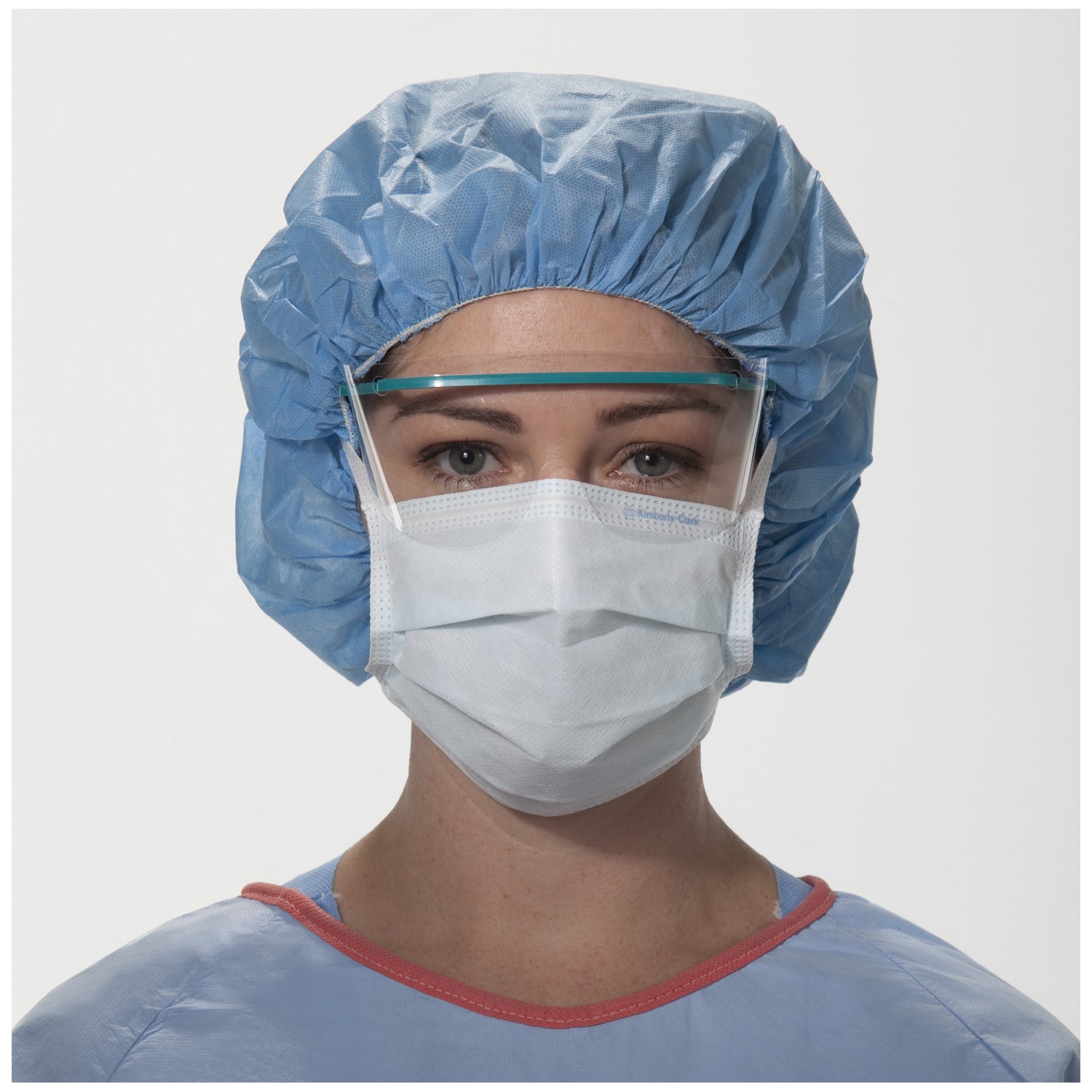 28802 - O&M Halyard - Surgical Mask, Tie, Blue, 50/bx, 6 bx/cs (US Only) , cs