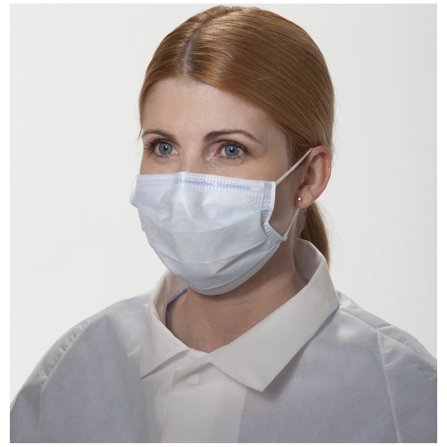 48207 - O&M Halyard - Fog-Free Surgical Mask, Level 3, Orange, 50/pkg, 6 pkg/cs (US Only) , cs
