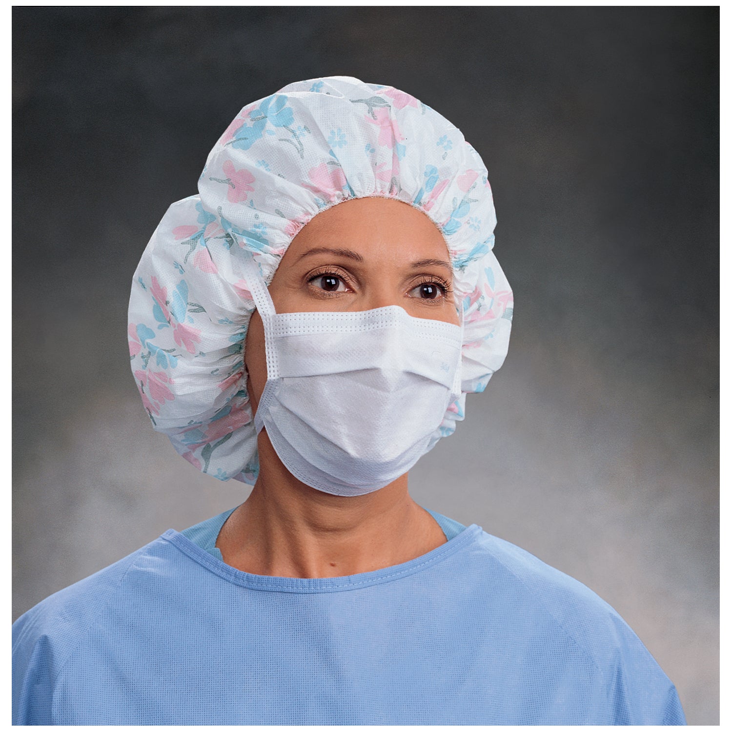 48390 - O&M Halyard - SO SOFT Surgical Mask, White, 50/pkg, 6 pkg/cs (US Only) , cs
