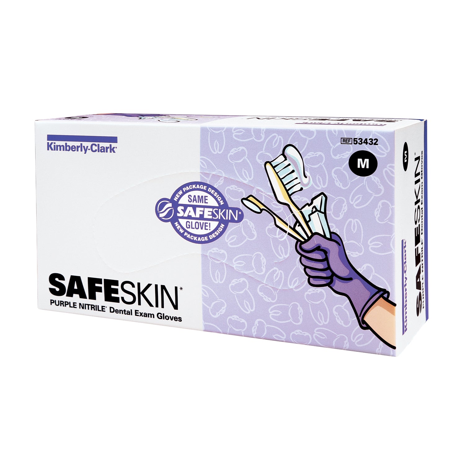 53432 - O&M Halyard - Gloves, Medium, 100/bx, 10 bx/cs (60 cs/plt) (US Only) , cs