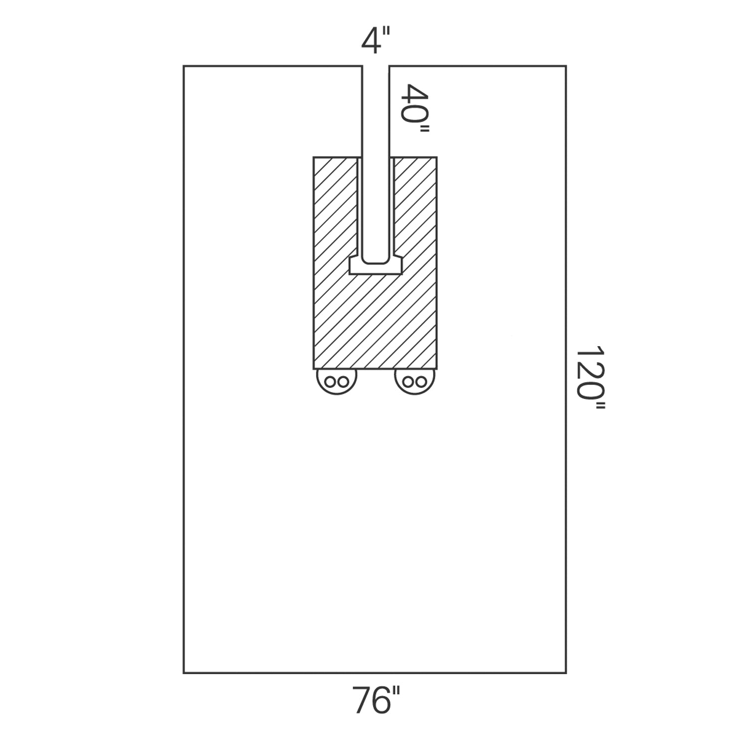 89301 - O&M Halyard - U-Drape, 17/caja (solo EE. UU.), caja