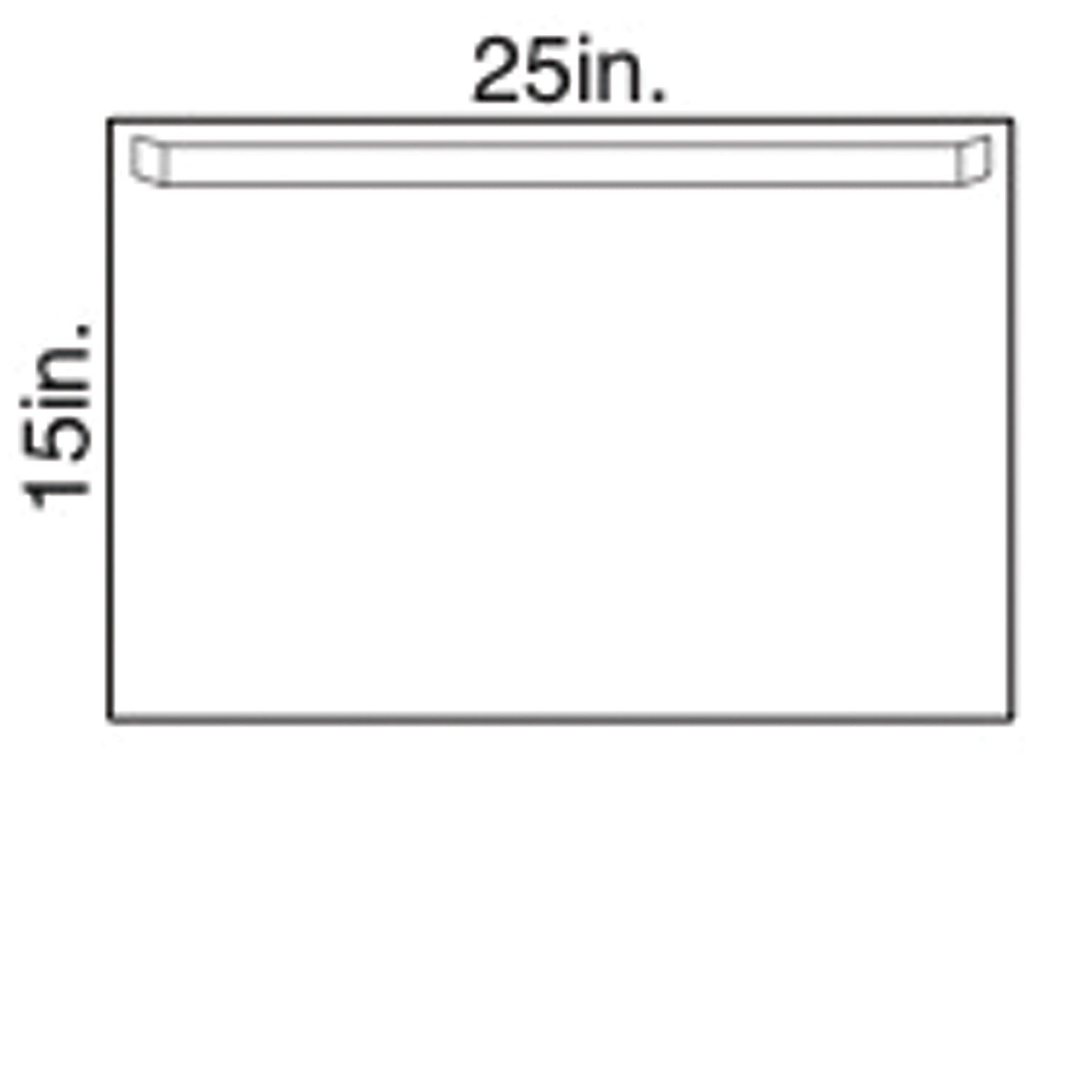 89731 - O&M Halyard - Cortina multiusos, cinta, 26" x 15", 2/paquete, 100 paquetes/caja (solo EE. UU.), caja