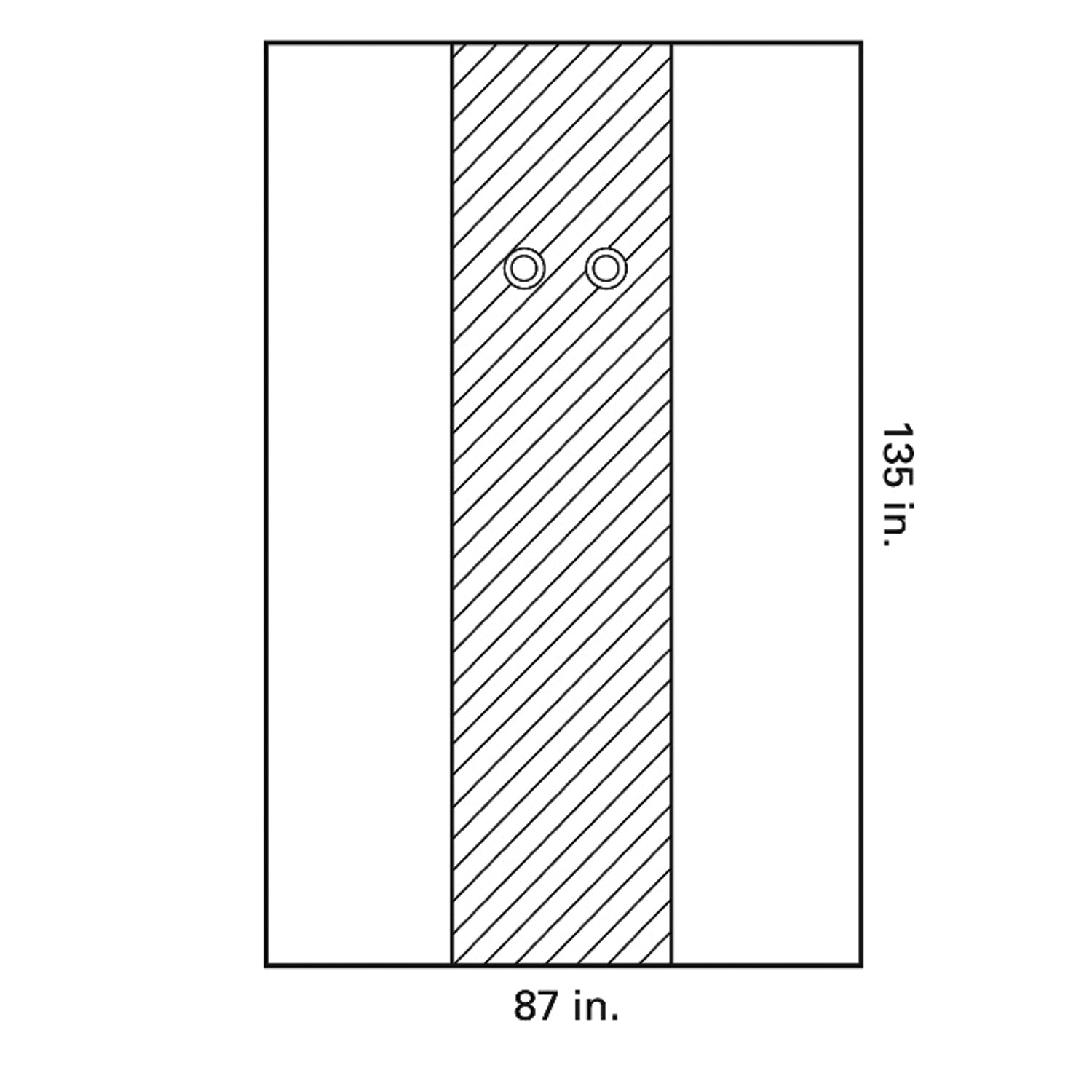 89749 - O&M Halyard - Femoral Angiography Drape, 87" x 135", X-Long, Sterile, 16/cs (US Only) , cs