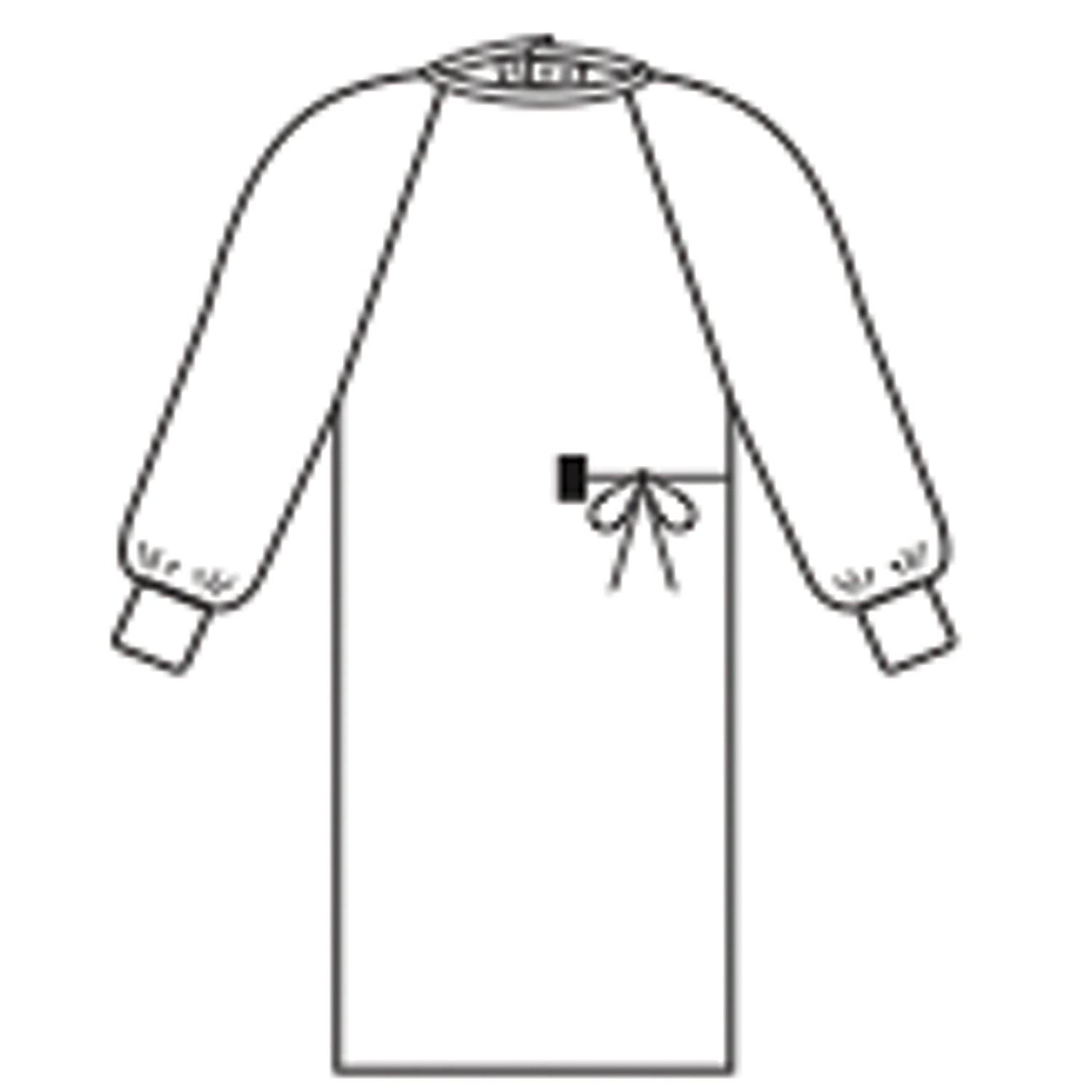 90012 - O&M Halyard - Surgical Gown, Evolution® 4 Fabric, Non-Reinforced, Towel, Sterile, Large, 36/cs (US Only) , cs