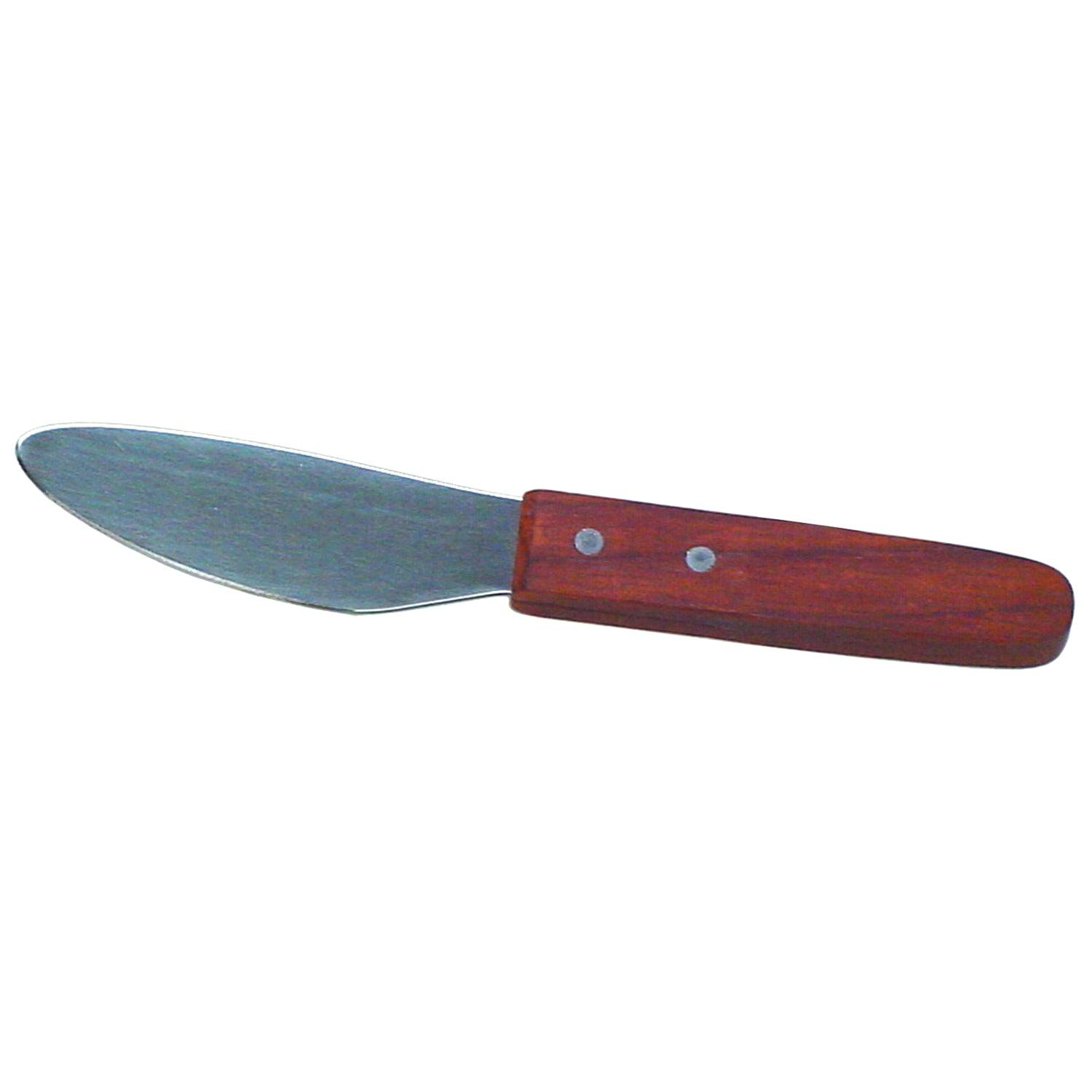 15005 - Kinsman Enterprises, Inc. - Knife, Curved Blade, Stainless Steel with Wood Handle (DROP SHIP ONLY) (051108) , ea