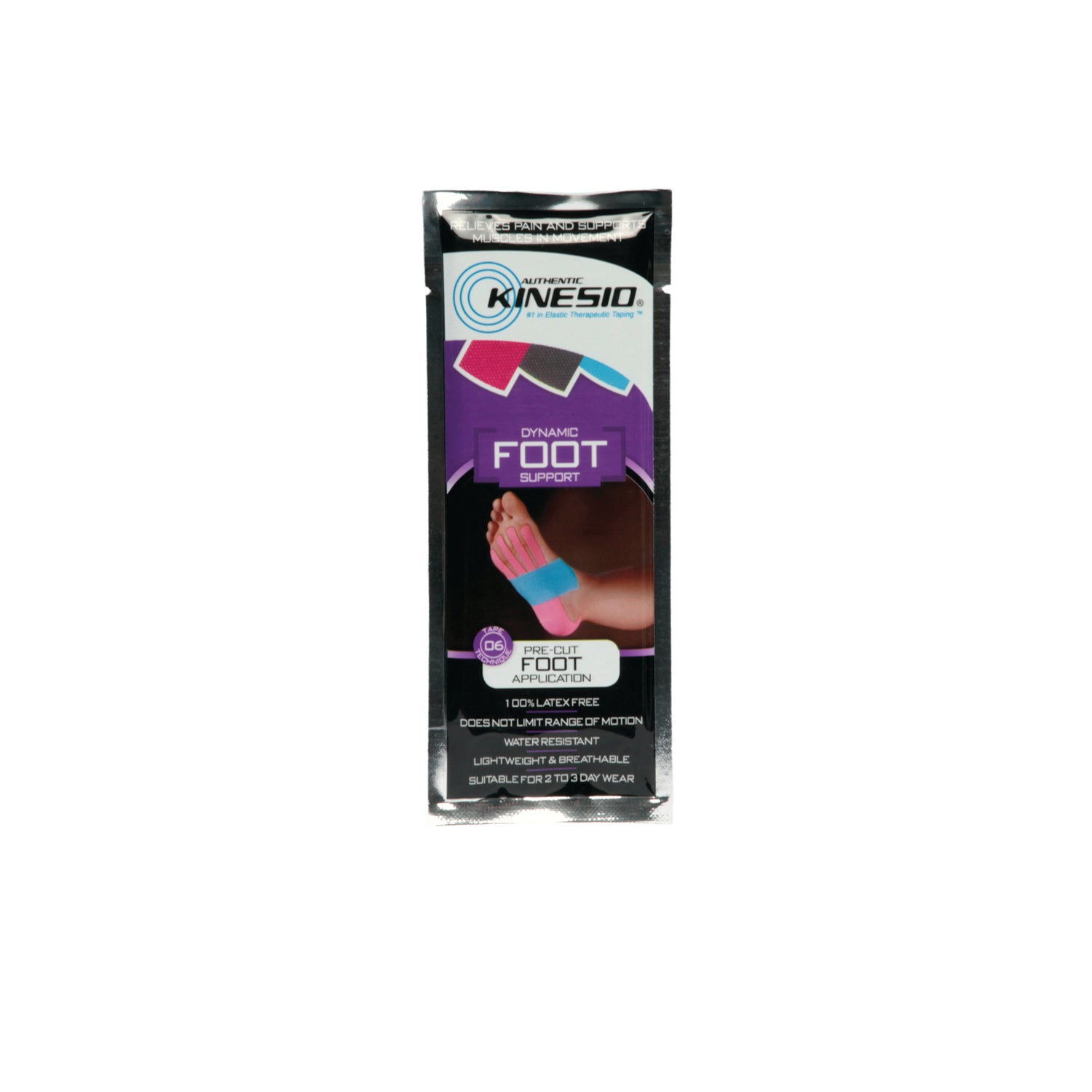 PCF9906 - Kinesio Holding Corporation - Foot Pre Cut, 20 app/bx (Products cannot be sold on Amazon.com or any other 3rd party platform) (020803) , bx