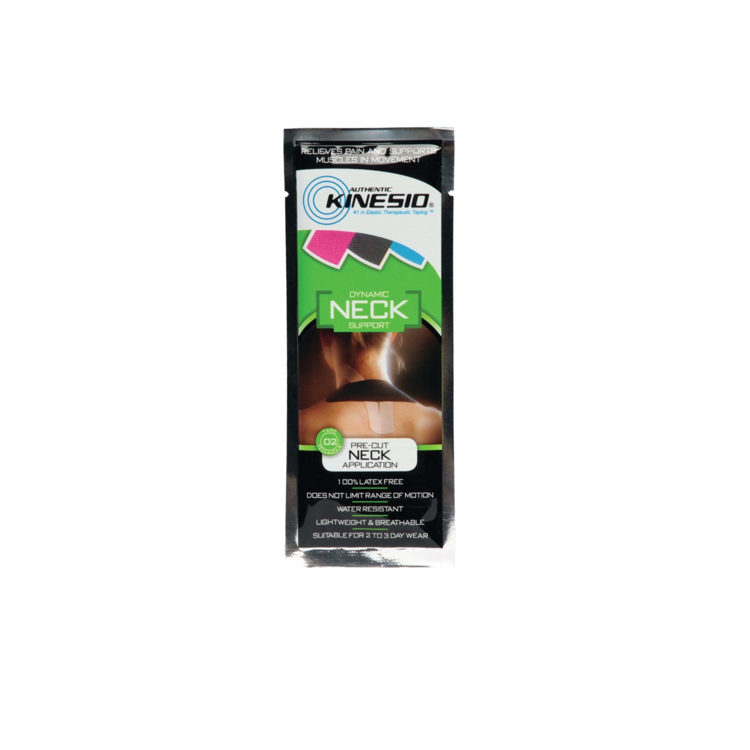 PCN9902 - Kinesio Holding Corporation - Neck Pre Cut, 20 app/bx (Products cannot be sold on Amazon.com or any other 3rd party platform) (020799) , bx