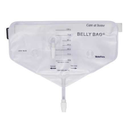 458450 - Belly Bag - Urinary Drain Bag Belly Bag Anti-Reflux Valve Sterile 1000 mL Vinyl B1000 Box of 10, (BX)