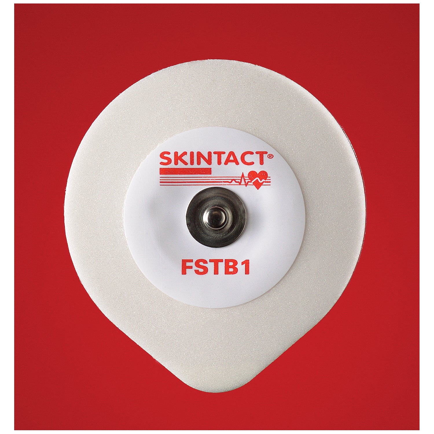 FS-TB1 - Leonhard Lang - Electrodo de ECG para prueba de esfuerzo, 50 mm, gel sólido, lengüeta de elevación, respaldo de espuma, diaforético, hipoalergénico, 1500/caja