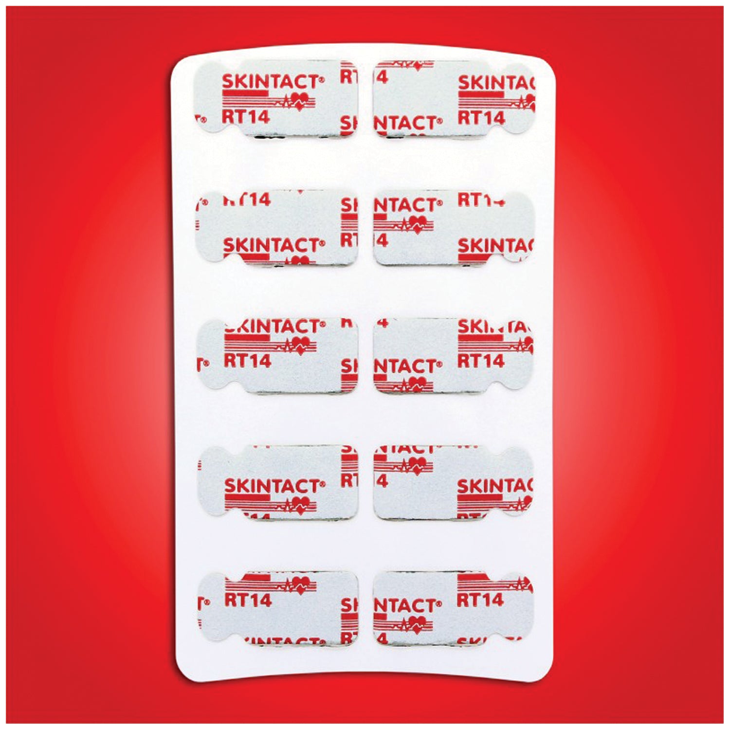 RT-14 - Leonhard Lang - Resting EKG Tab Electrode, Pediatric, 100/pch, 5 pch/bx , bx