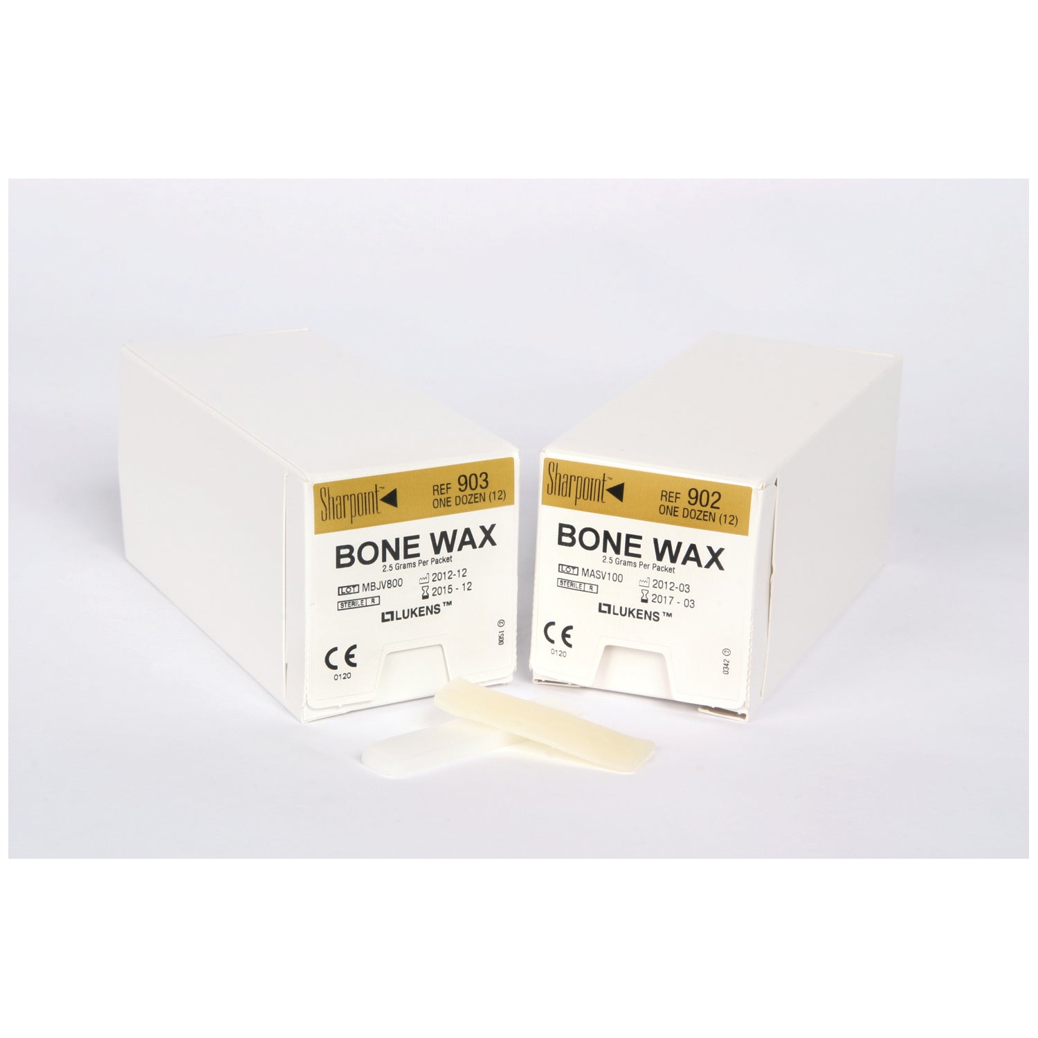 903 - Surgical Specialties Corporation - White Bone Wax, 2.5g, 12/bx , bx