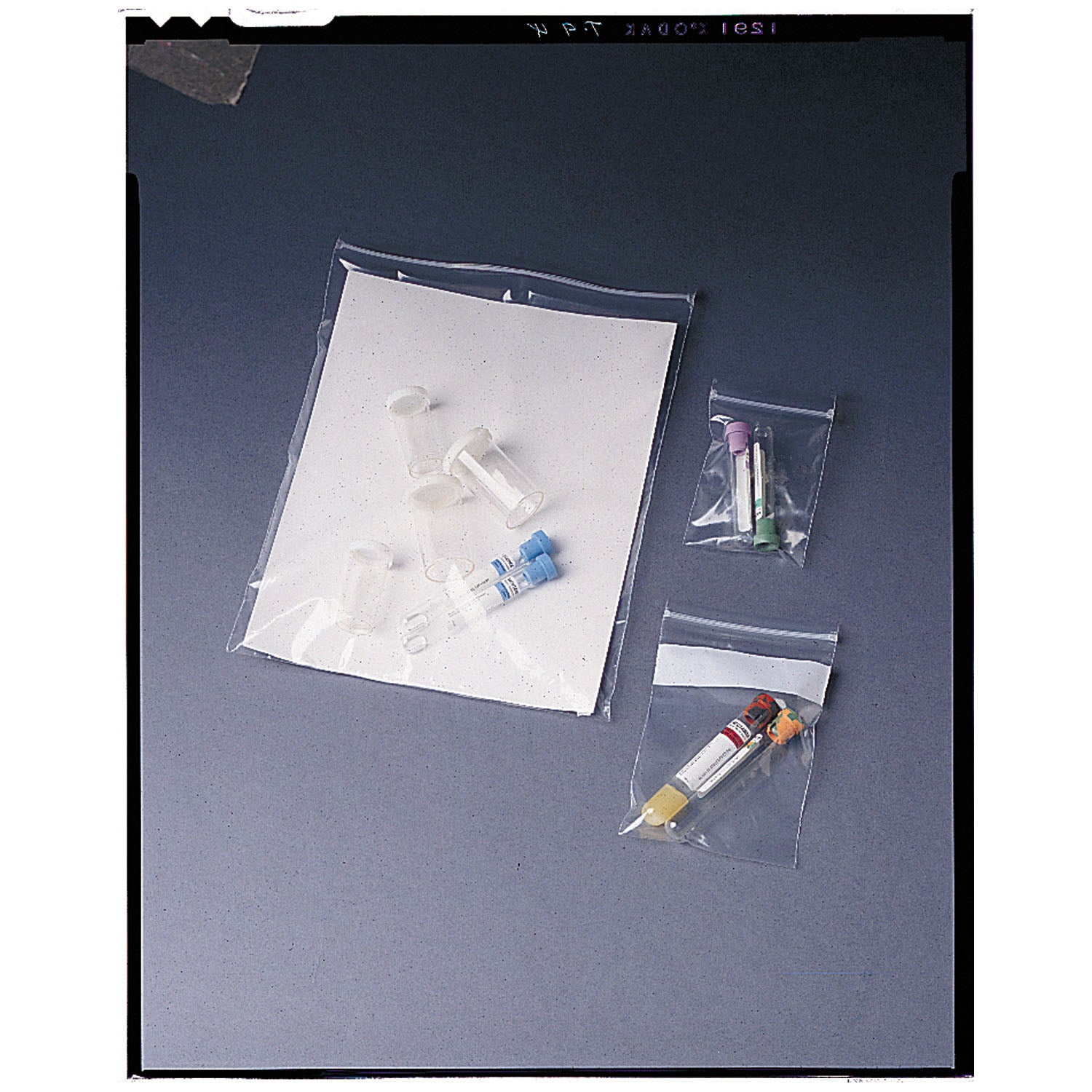 49-78 - Medegen Medical Products, LLC - 拉鍊封口袋,12 英寸 x 12 英寸,4 密耳透明,1000 個/箱,cs