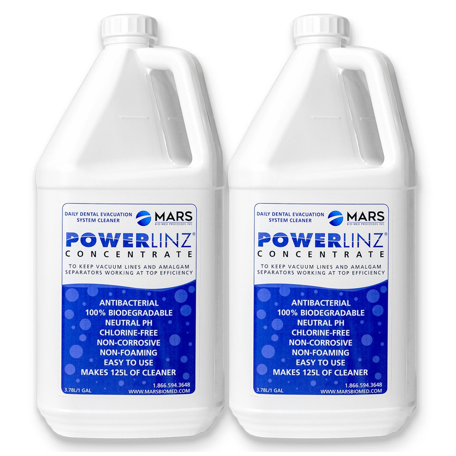 MA-0200 - M.A.R.S Bio-Med Processes Inc - PowerLINZ® Concentrate Cleaner, 1 Gal, 2/cs (DROP SHIP ONLY) , cs
