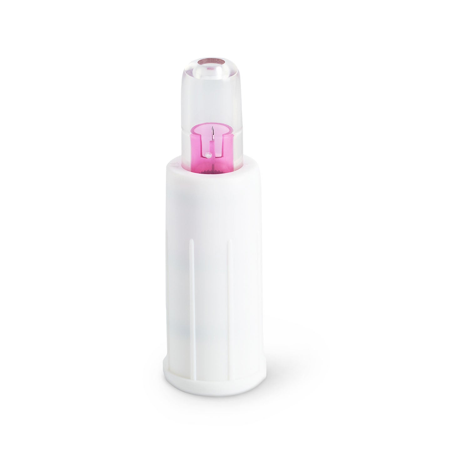 3101 - MediVena - Aguja de seguridad para pluma, 30 G x 5 mm, rosa, caja de 100