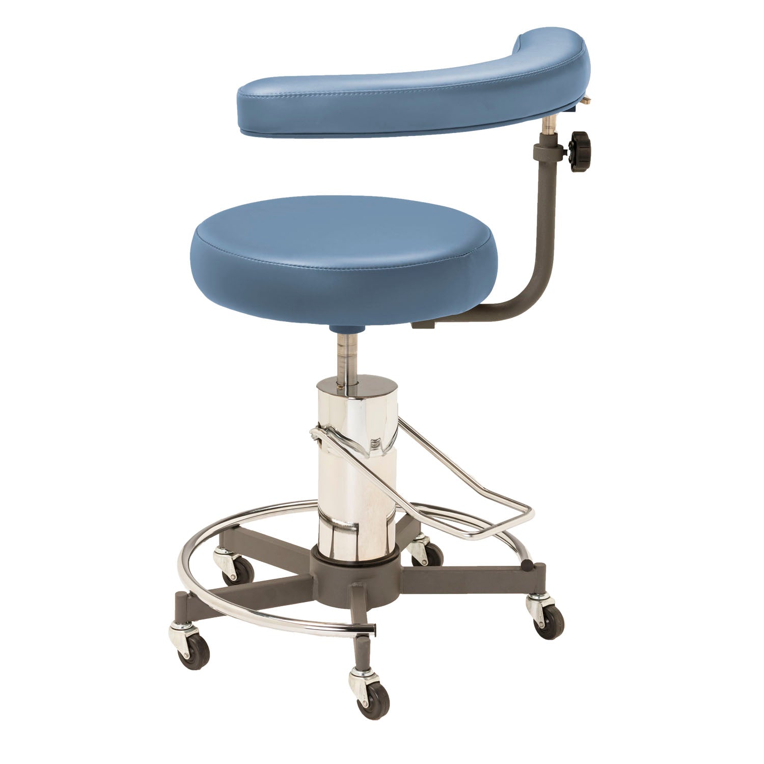 330-00-226 - MTI - Medical Technology Industries, Inc. - Stool, Hydraulic Pump with Body Support, Ultra-Schooner (DROP SHIP ONLY) (Continetal US & Canada) , ea