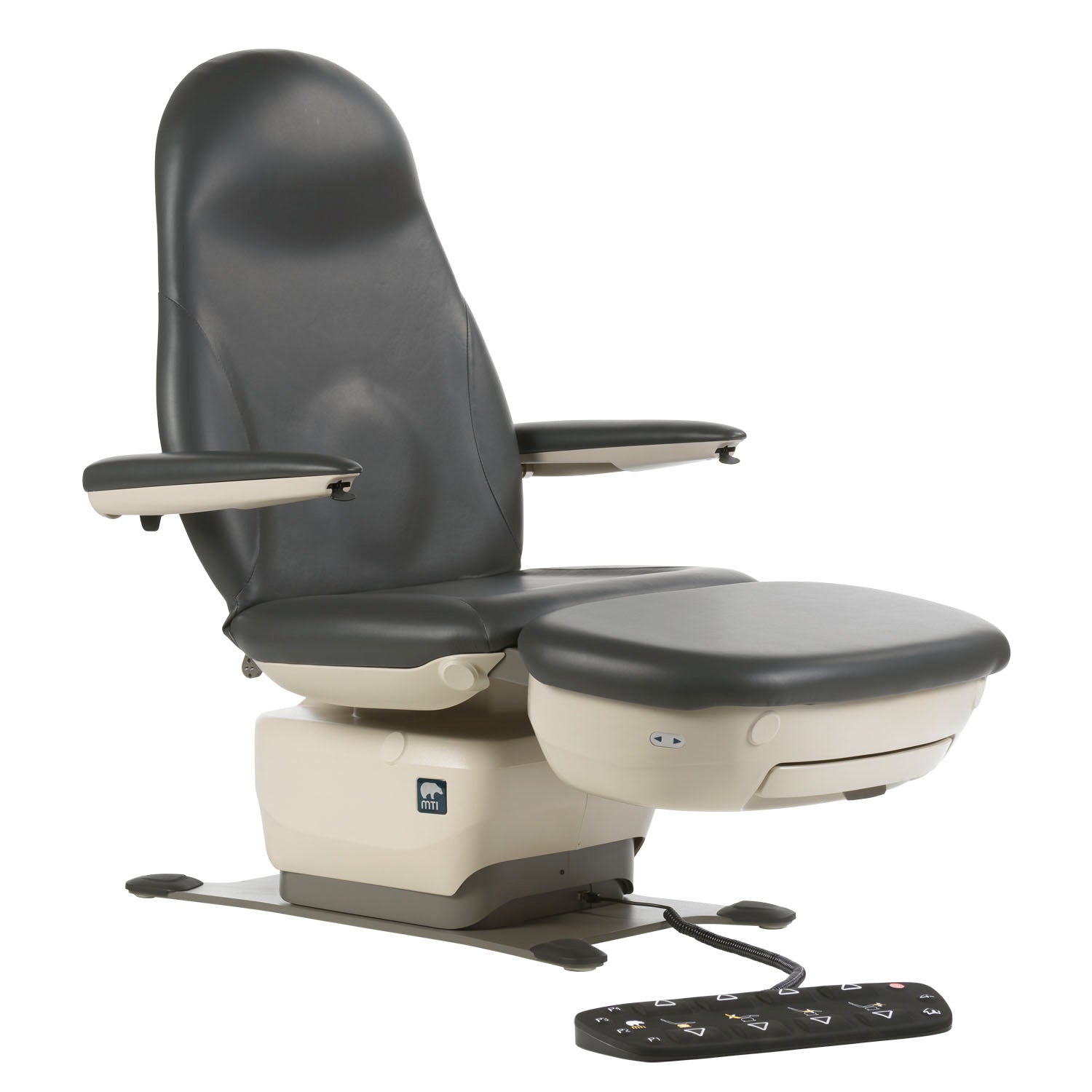 529W-001-80 - MTI - Medical Technology Industries, Inc. - 529W Podiatry/Wound Bariatric Chair, Standard Base, 100-240V (DROP SHIP ONLY) (Continetal US & Canada) , ea