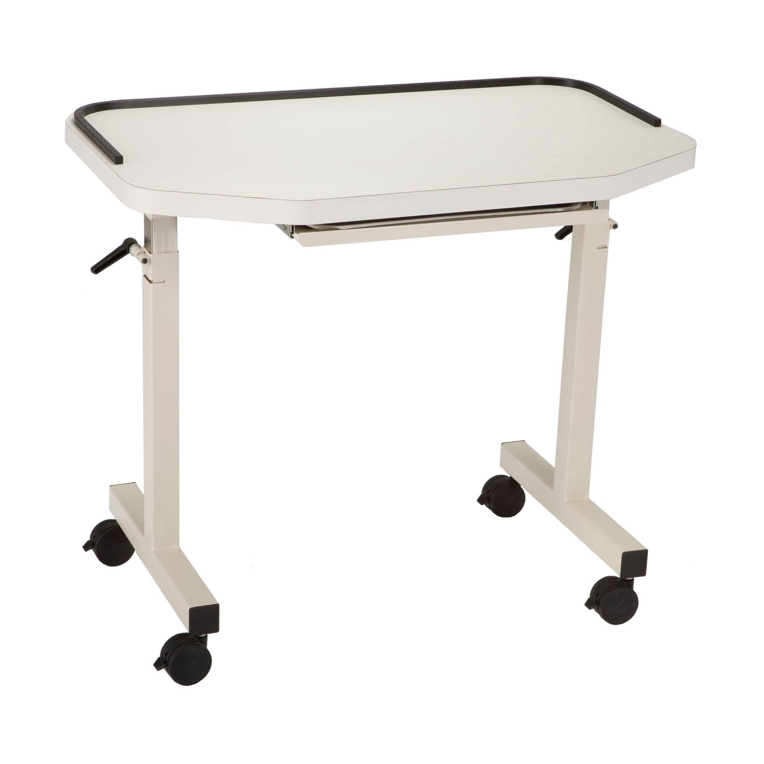 OSIT-1000-102-203 - MTI - Medical Technology Industries, Inc. - Mesa de instrumentos OSIT-1000, con protector de borde, laminado de cristal, borde blanco (SOLO ENVÍO DIRECTO) (EE. UU. continentales y Canadá), c/u