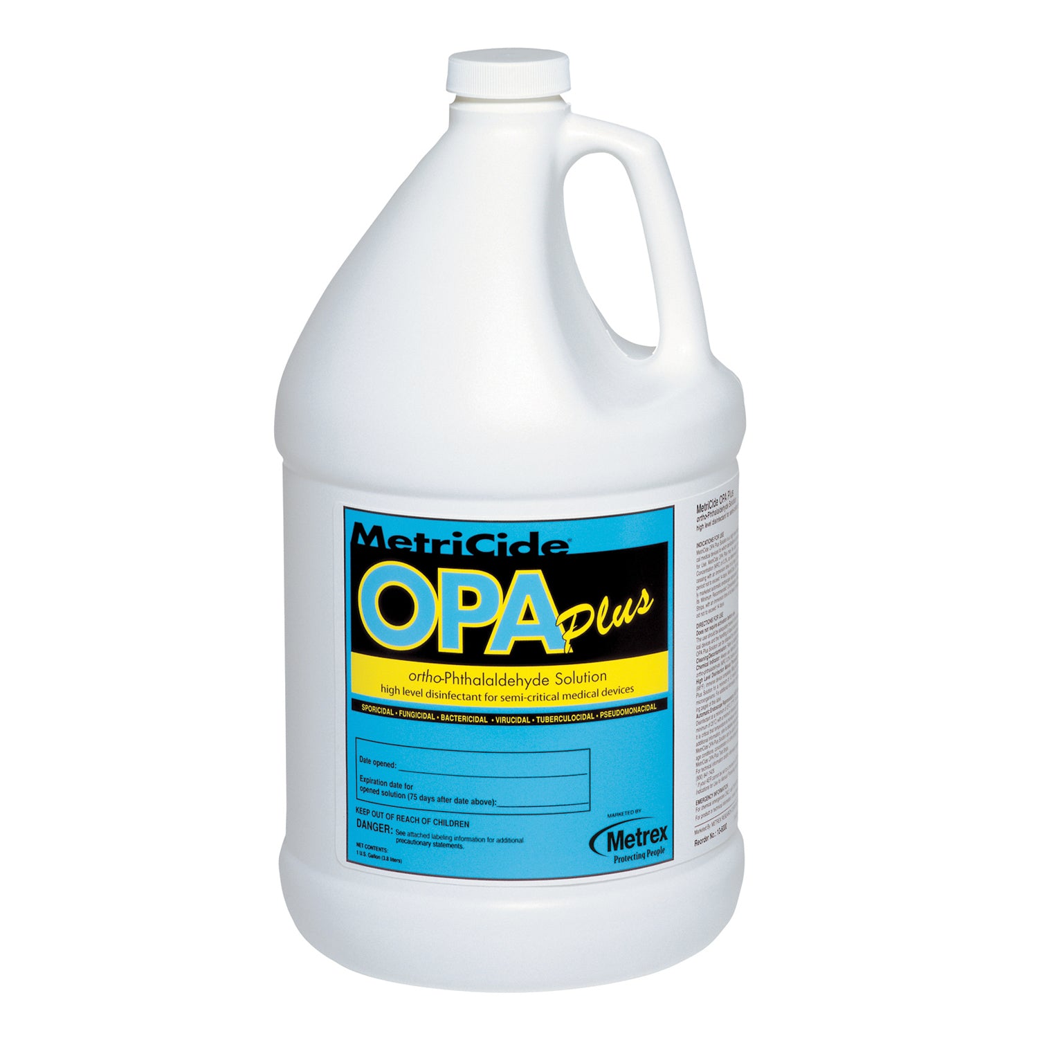 10-6000 - Metrex Research Corporation - OPA Solution, One Gallon Container, 4/cs (36 cs/plt) (Must purchase Test Strips item 10-602 Separately) (US Only) , cs