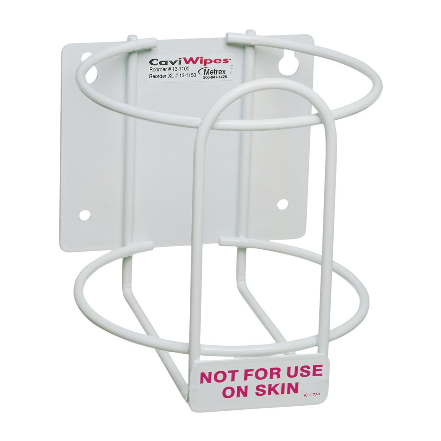 13-1175 - Metrex Research Corporation - Accessories: Wall Bracket For CaviWipes, 12/cs (24 cs/plt) (091266) (US Only) , cs