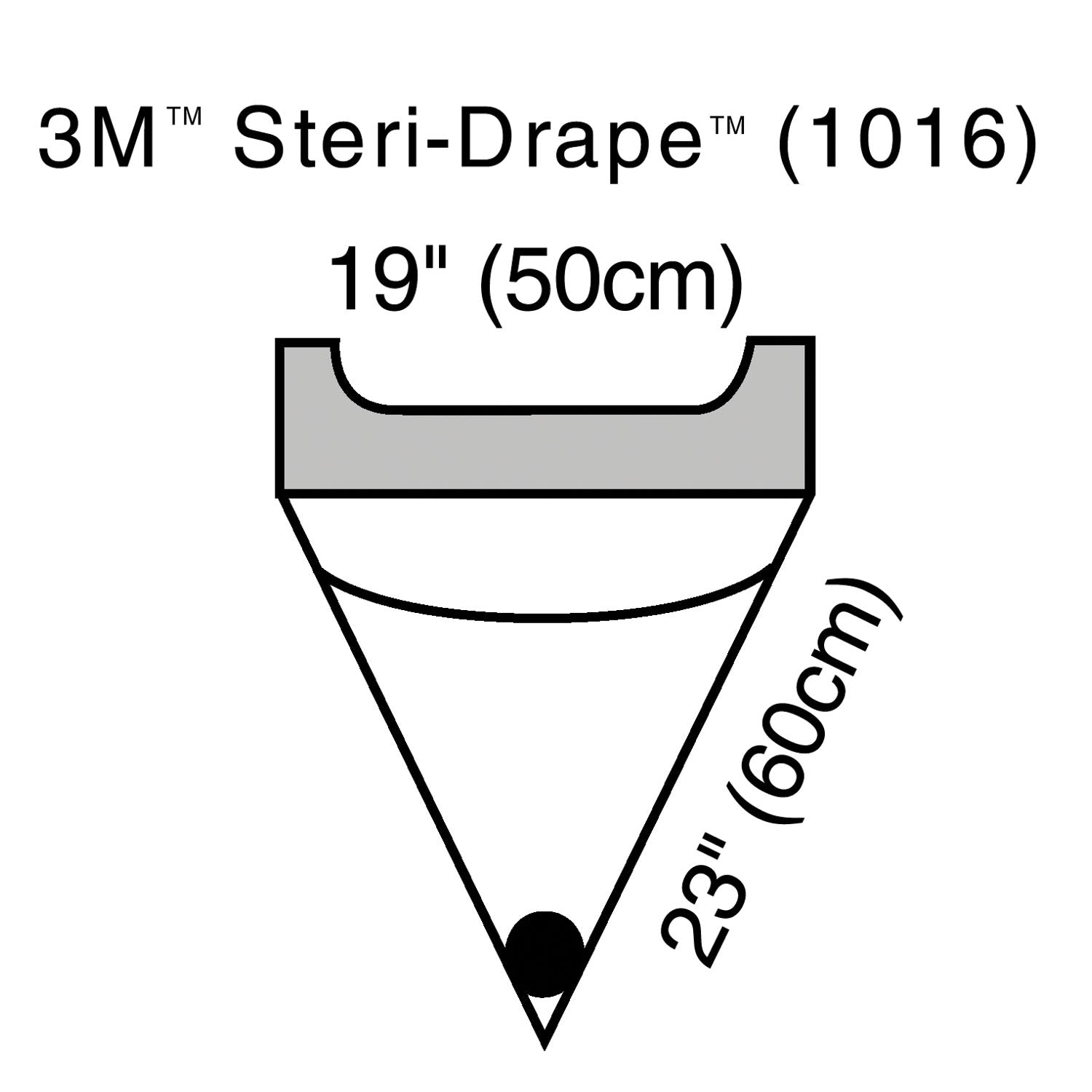 1016 - Solventum Corporation - Irrigation Pouch, Adhesive Strip & Exit Port, 19" x 23", 10/bx, 4 bx/cs (Continental US+HI Only) , cs