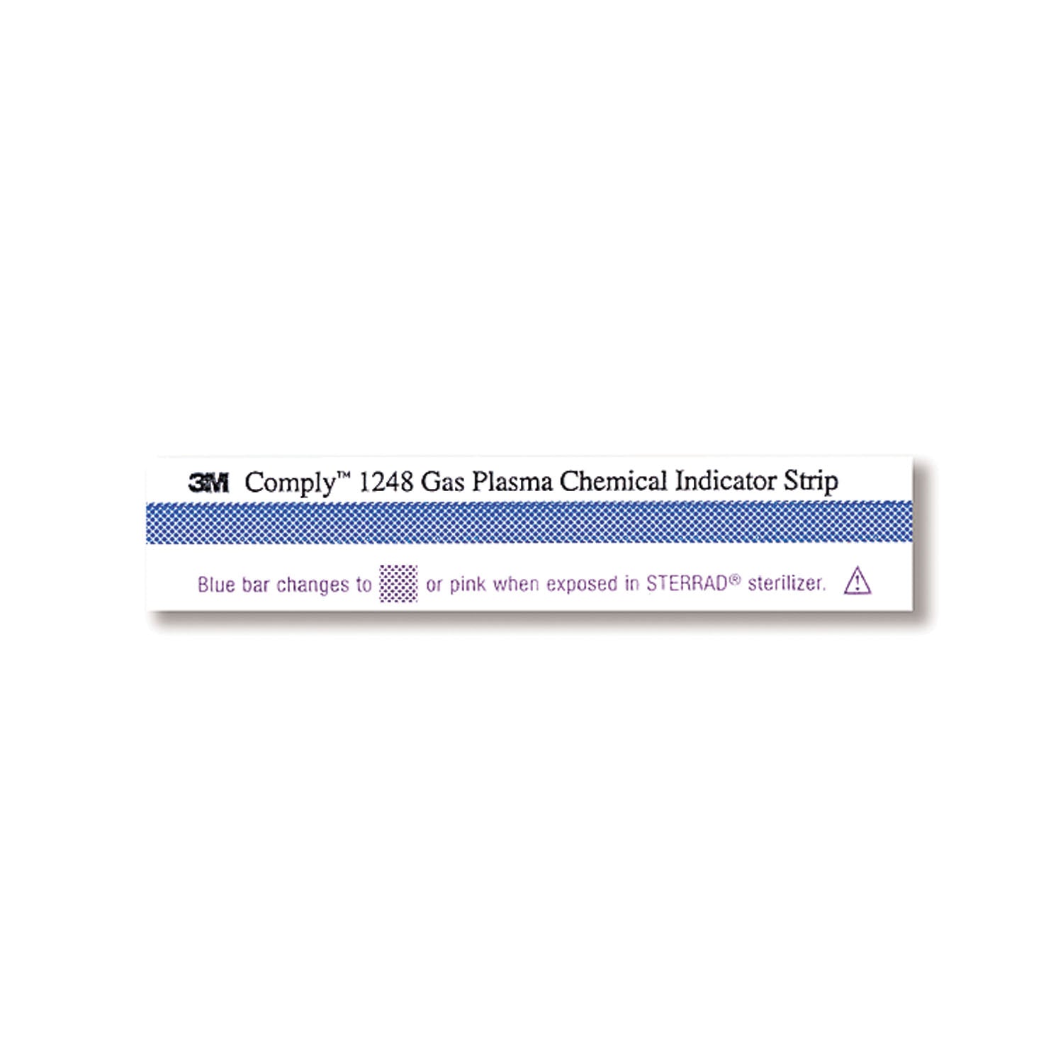1248 - Solventum Corporation - Gas Plasma Chemical Indicator Strips, 13/16" x 4", 250/bx, 4 bx/cs (Continental US+HI Only) , cs