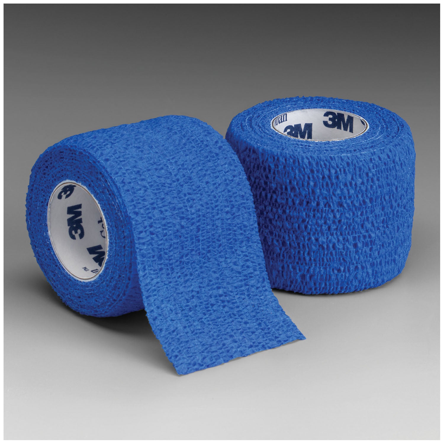 1584B - Solventum Corporation - Self-Adherent Wrap, 4" x 5 yds, Blue, 18/cs (Continental US+HI Only) , cs
