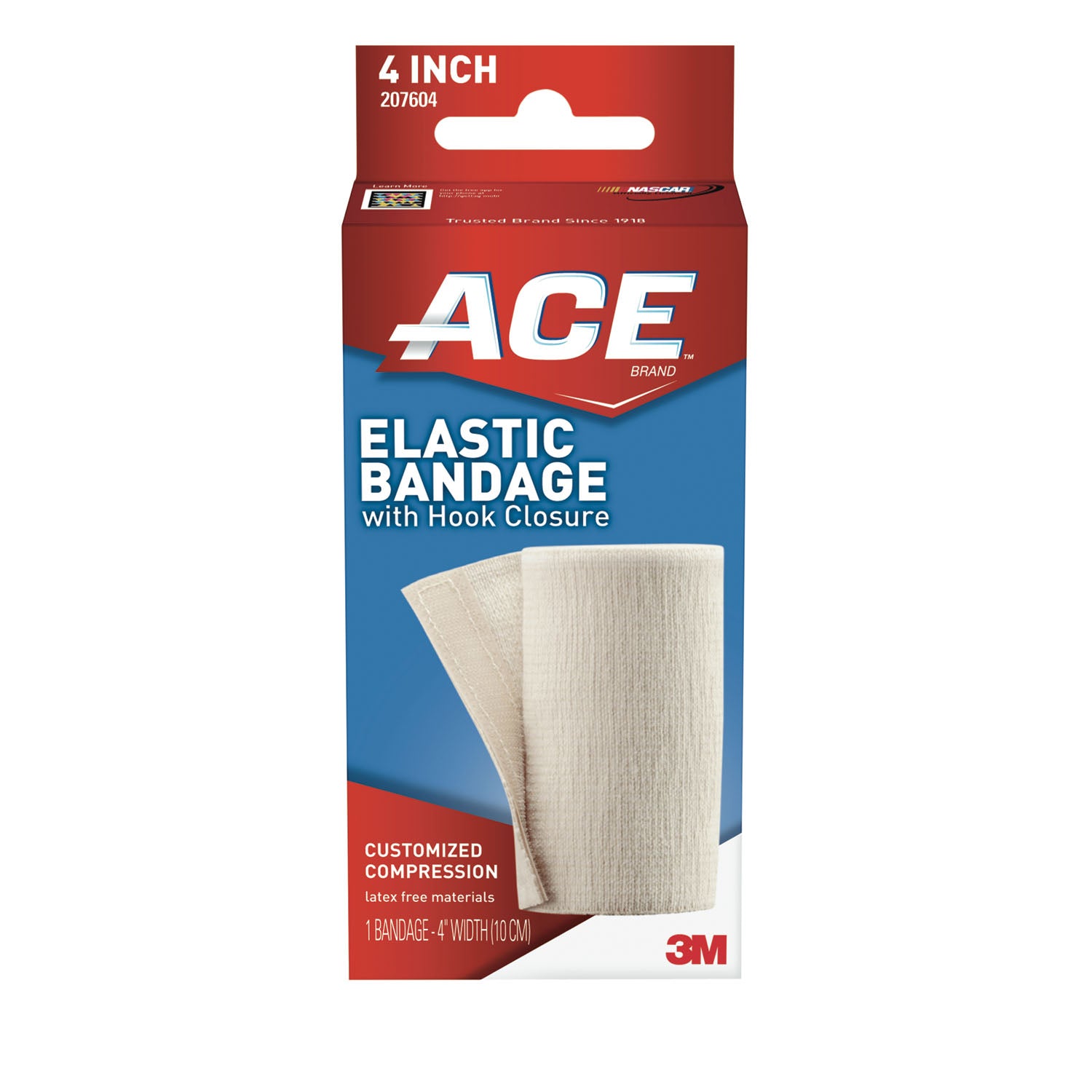207604 - 3M Personal Safety Division - 4" Elastic Bandage with Hook Closure, 72/cs (Continental US+HI Only) , cs