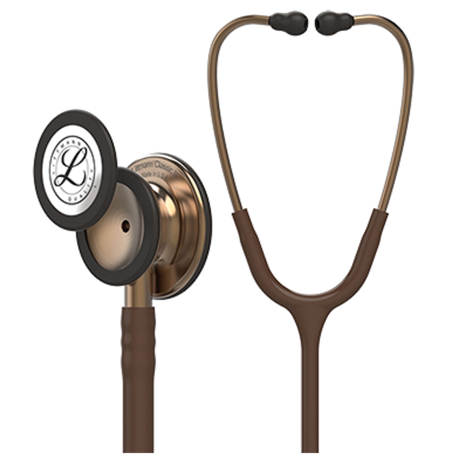 5809 - Solventum Corporation - Stethoscope, Copper-Finish Chestpiece, Chocolate Tube, 27" (Continental US+HI Only) (Littmann items are only available for sale online by distributors authorized by 3M Littmann) , ea