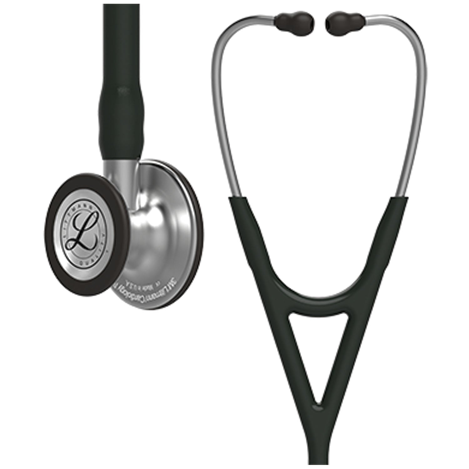 6151 - Solventum Corporation - Estetoscopio, tubo negro, 22" (solo EE. UU. continental + HI) (los artículos Littmann solo están disponibles para la venta en línea a través de distribuidores autorizados por 3M Littmann), c/u