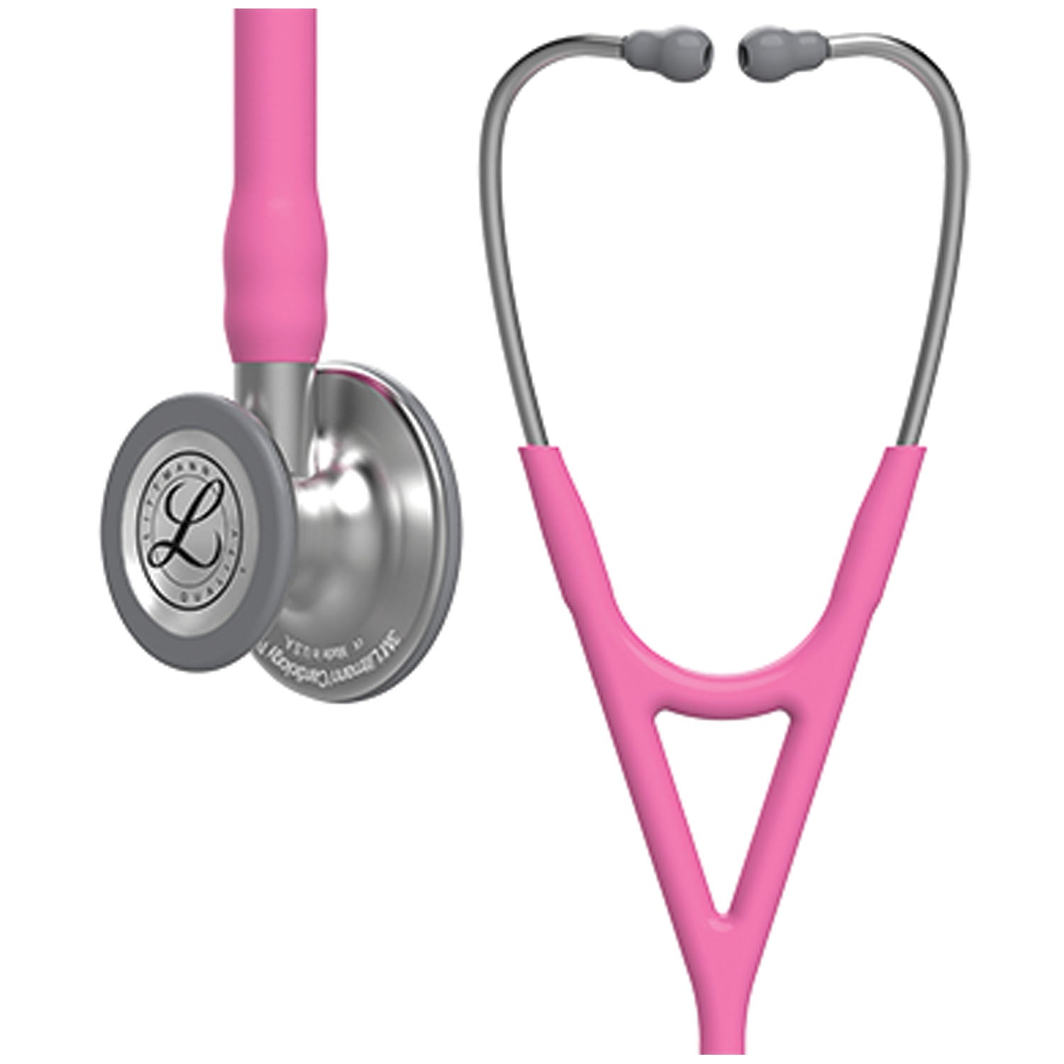 6159 - Solventum Corporation - Stethoscope, Standard Finish Chestpiece, Rose Pink Tube, 27", Special Edition Breast Cancer (Continental US+HI Only) (Littmann items are only available for sale online by distributors authorized by 3M Littmann) , ea