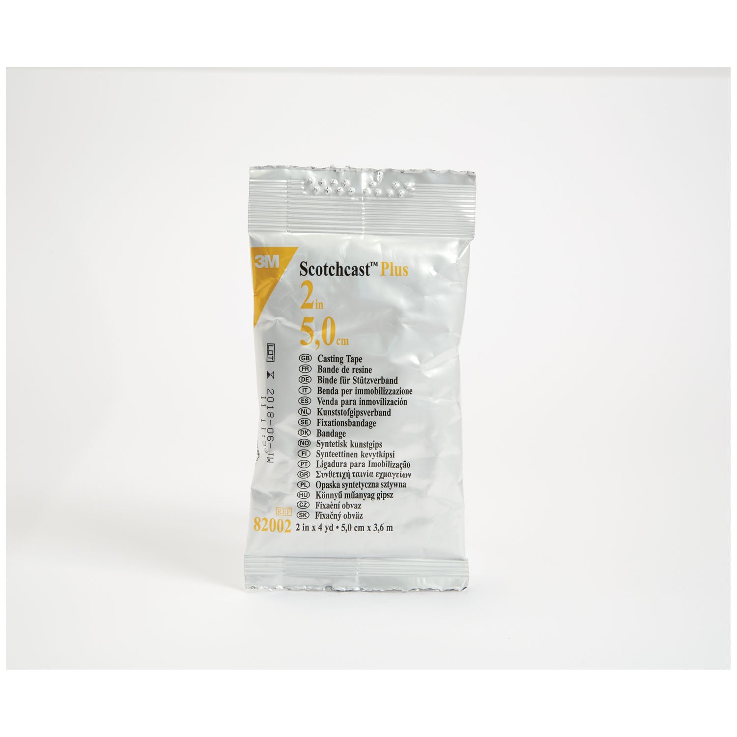 82002 - Solventum Corporation - Plus 鑄造膠帶,標準型,2 英吋 x 4 碼,白色,10 卷/箱(僅限美國大陸及夏威夷地區),箱裝
