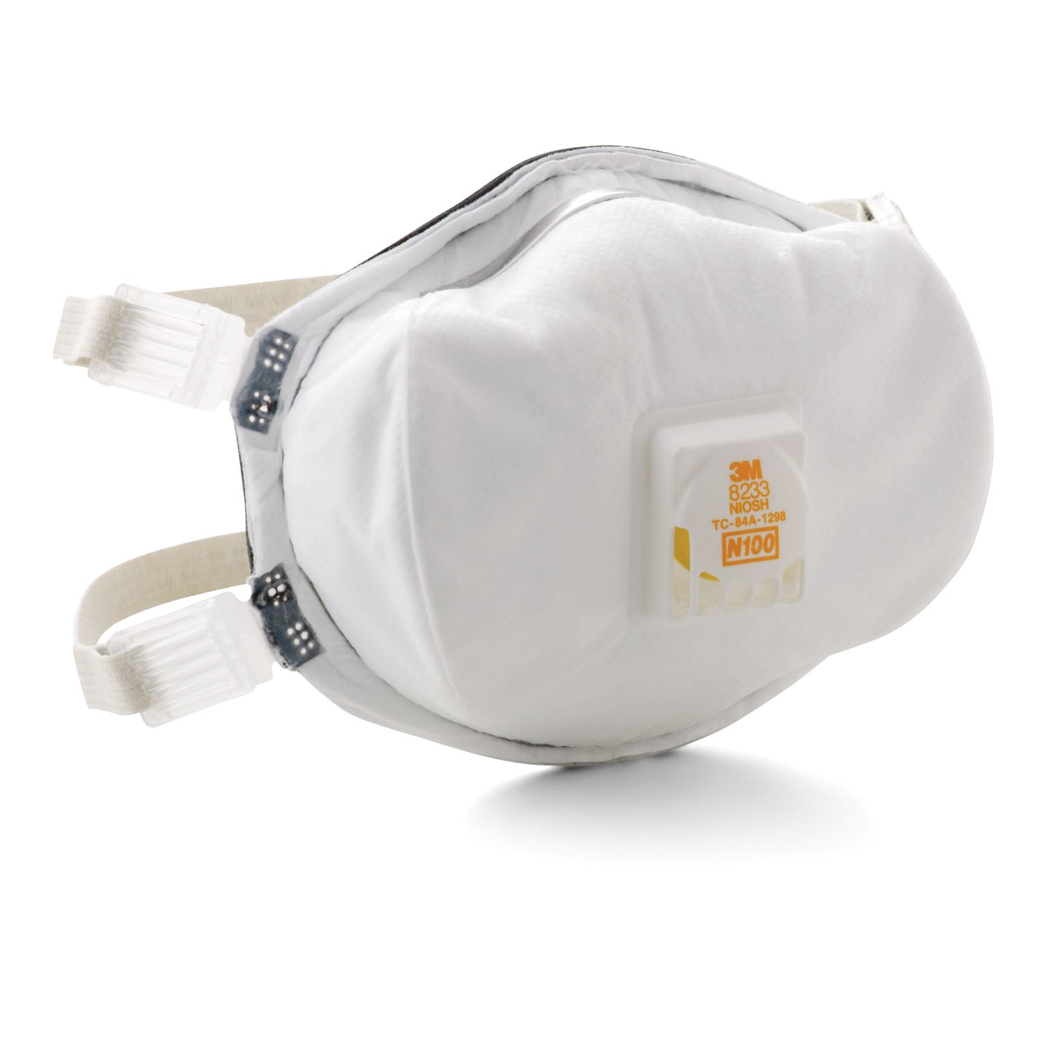 8233 - 3M Personal Safety Division - Particulate Respirator, N100, Disposable, 20/cs (Continental US+HI Only) , cs