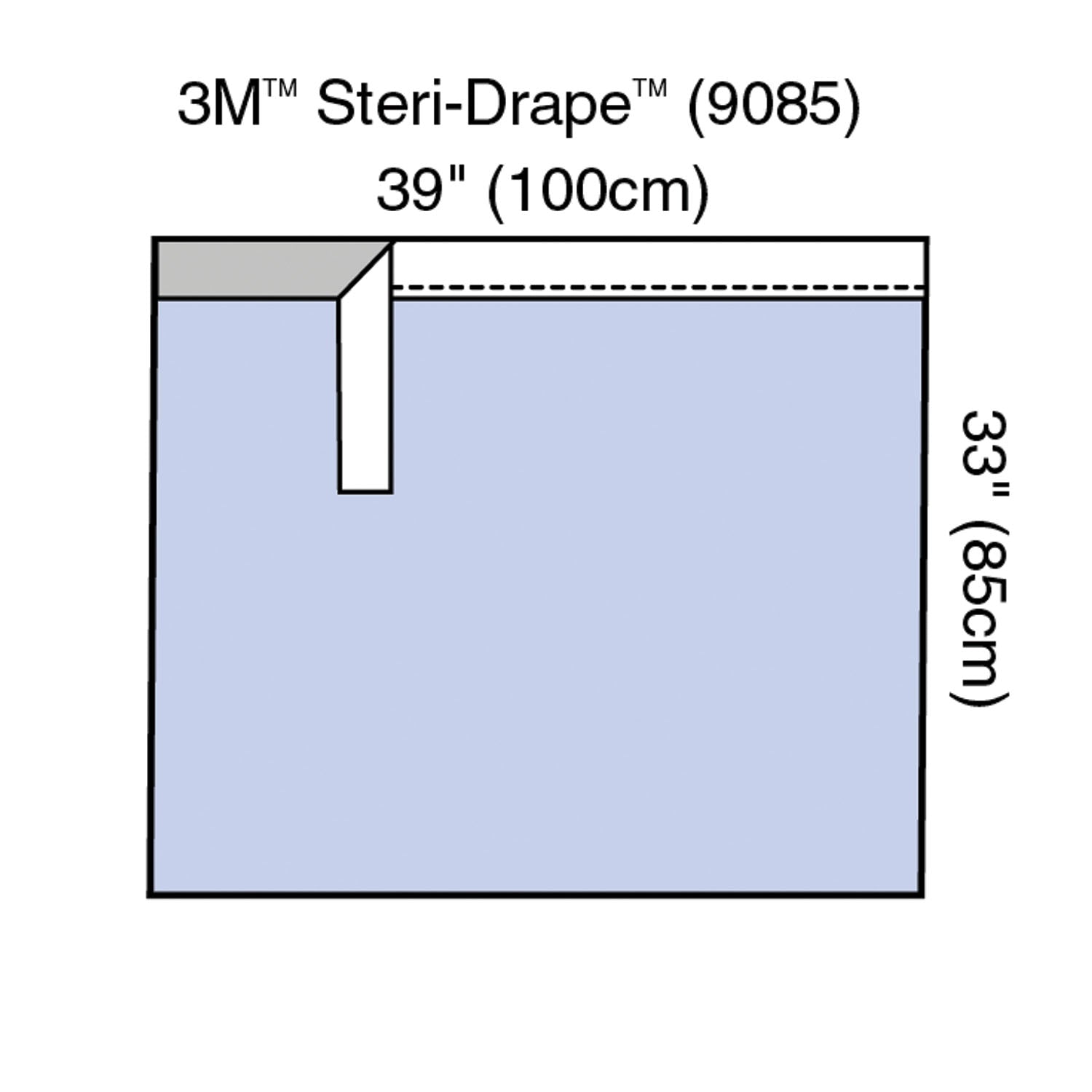 9085 - Solventum Corporation - Steri-Drape™ Adhesive Towel Drape, 39" x 33", Absorbent Impervious Material, 30/bx, 4 bx/cs (Continental US+HI Only) , cs