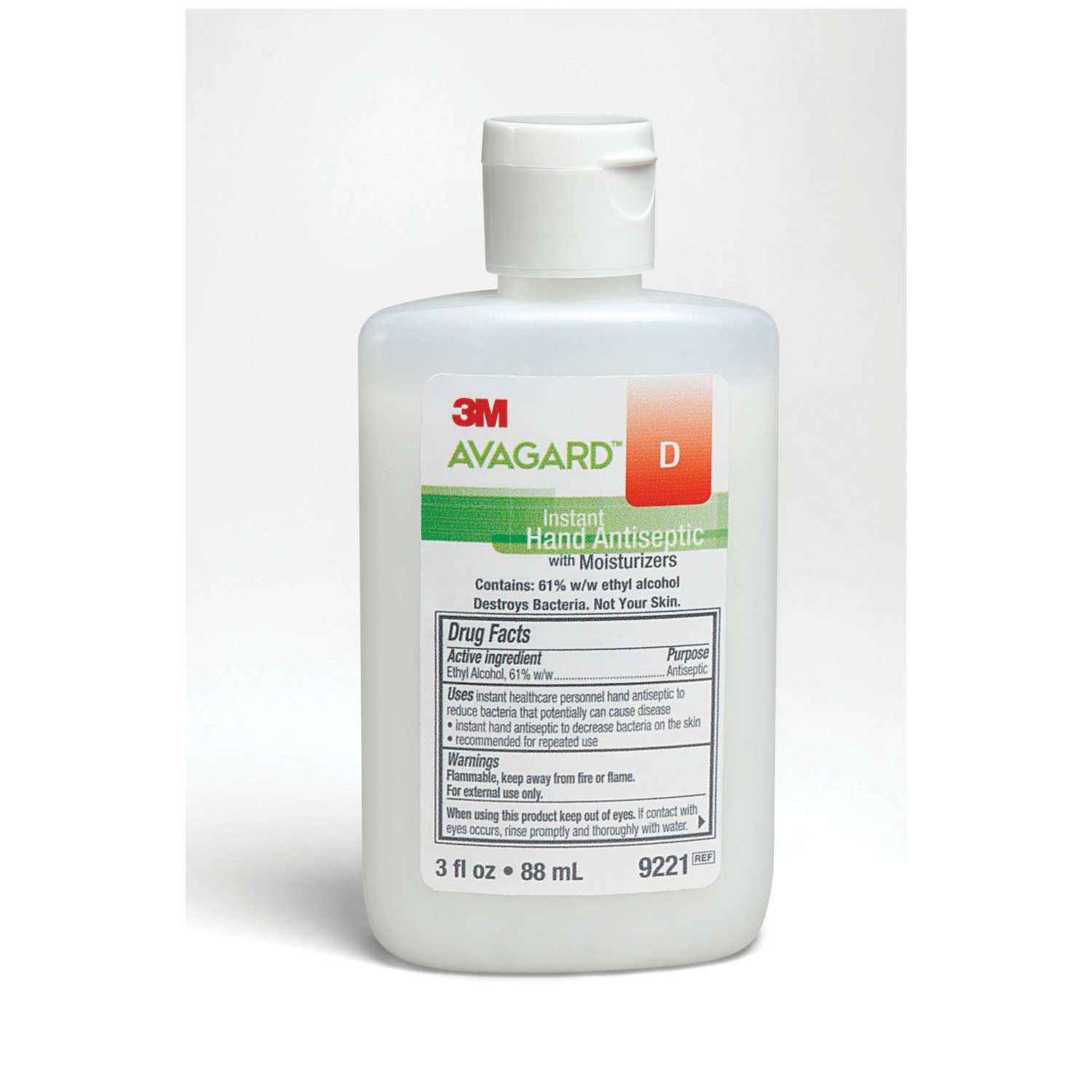 9221 - Solventum Corporation - 速效免洗洗手液,88毫升,48瓶/箱(僅限美國大陸及夏威夷)(需支付危險品處理費,不可空運或運往阿拉斯加、關島、夏威夷、北馬裡亞納群島、波多黎各、美屬維京群島)(不可退款;不可退貨)需危險品運輸,每箱