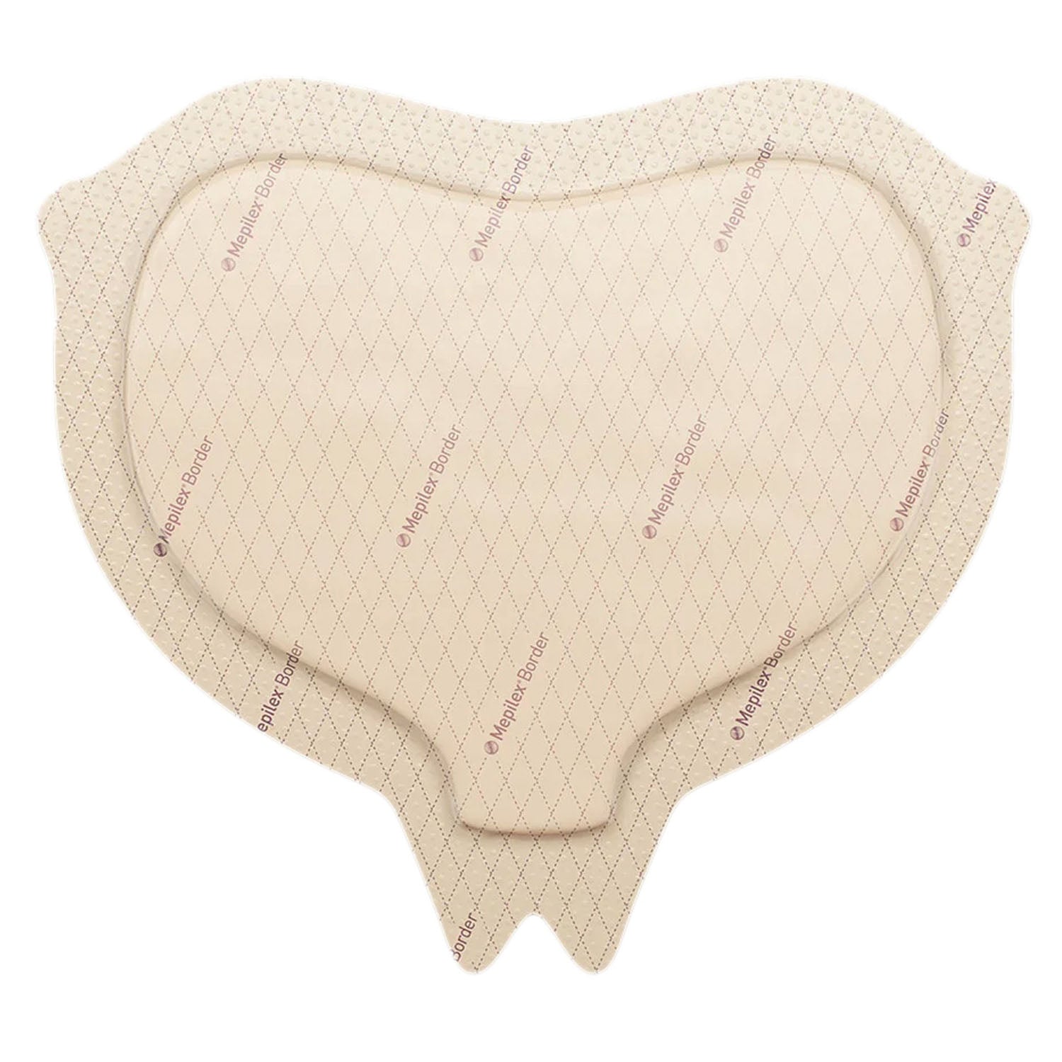 282055 - Molnlycke Health Care US, LLC - Apósito sacro de espuma Border, 16 x 20 cm (6,3 x 7,9 pulgadas), silicona blanda autoadhesiva, 10 unidades por caja, 5 unidades por caja (solo EE. UU.)