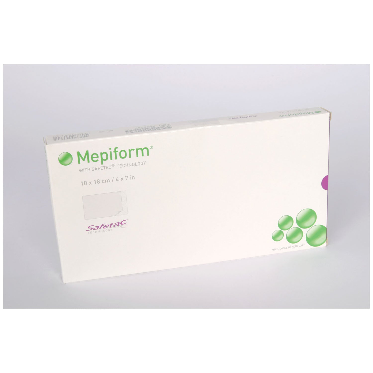 293499 - Molnlycke Health Care US, LLC - Self-Adherent Soft Silicone Gel Sheeting, 4" x 7", 5/bx, 7 bx/cs (US Only) , cs
