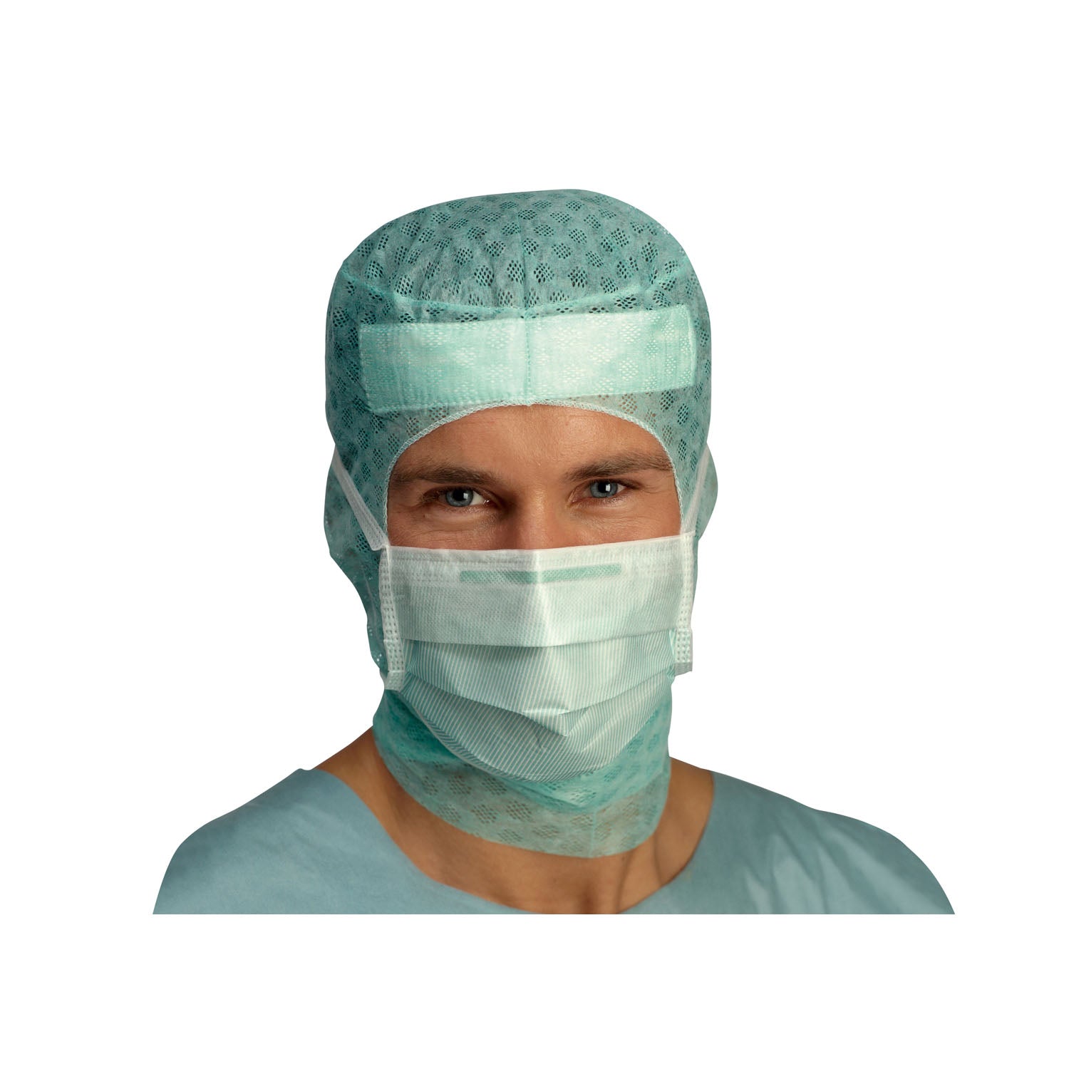 42381 - Molnlycke Health Care US, LLC - Anti-Fog Mask, Green, 60/bx, 10 bx/cs (US Only) , cs