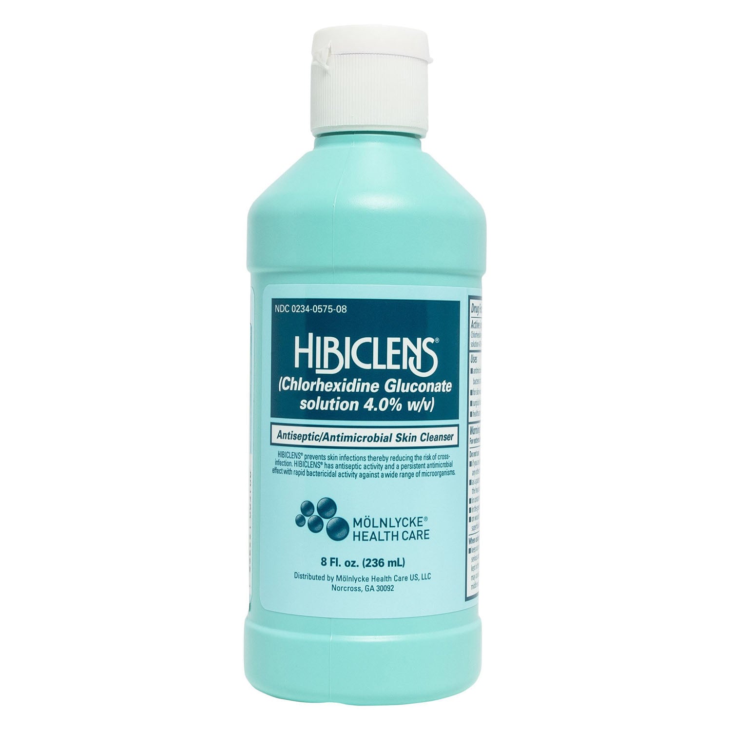 57508 - Molnlycke Health Care US, LLC - Limpiador de piel, 8 oz líquido, 24/caja (54 cajas/plt) (solo EE. UU.) (se aplican tarifas HAZMAT, no se puede enviar por aire ni a AK, GU, HI, MP, PR, VI), caja