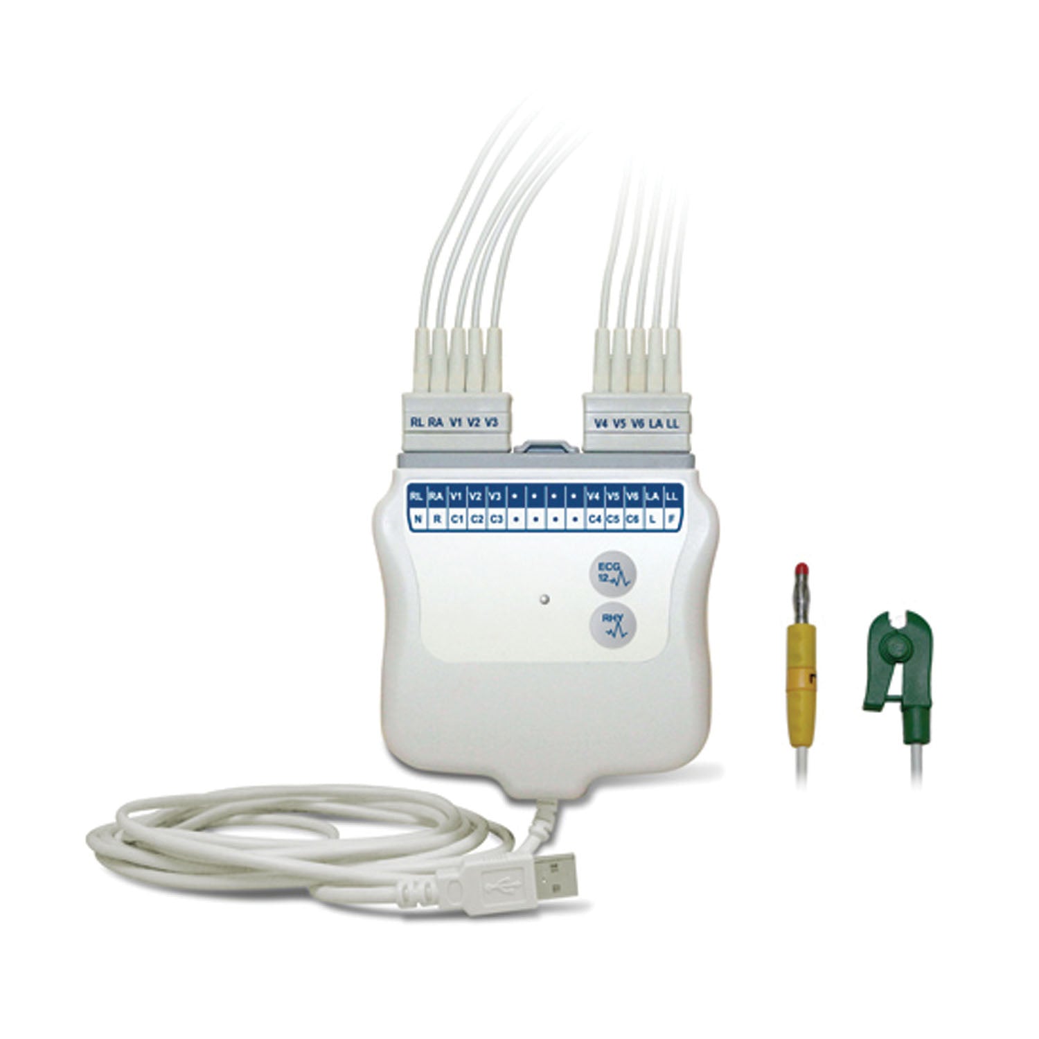 41000-032-50 - Hillrom - Acquisition Module AM12 with HA Banana Lead Wires (US Only) , ea