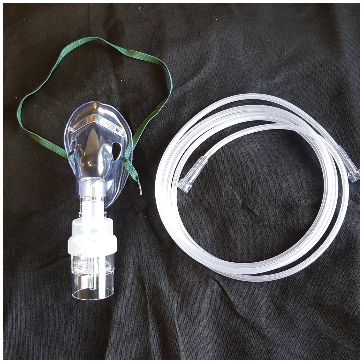 MTR-22886 - Med-Tech Resource, LLC - 帶面罩的霧化器,配有 22mm 接頭,兒科專用,加長型,7 英尺星形導管,50 個/箱(40 箱/托盤),箱裝