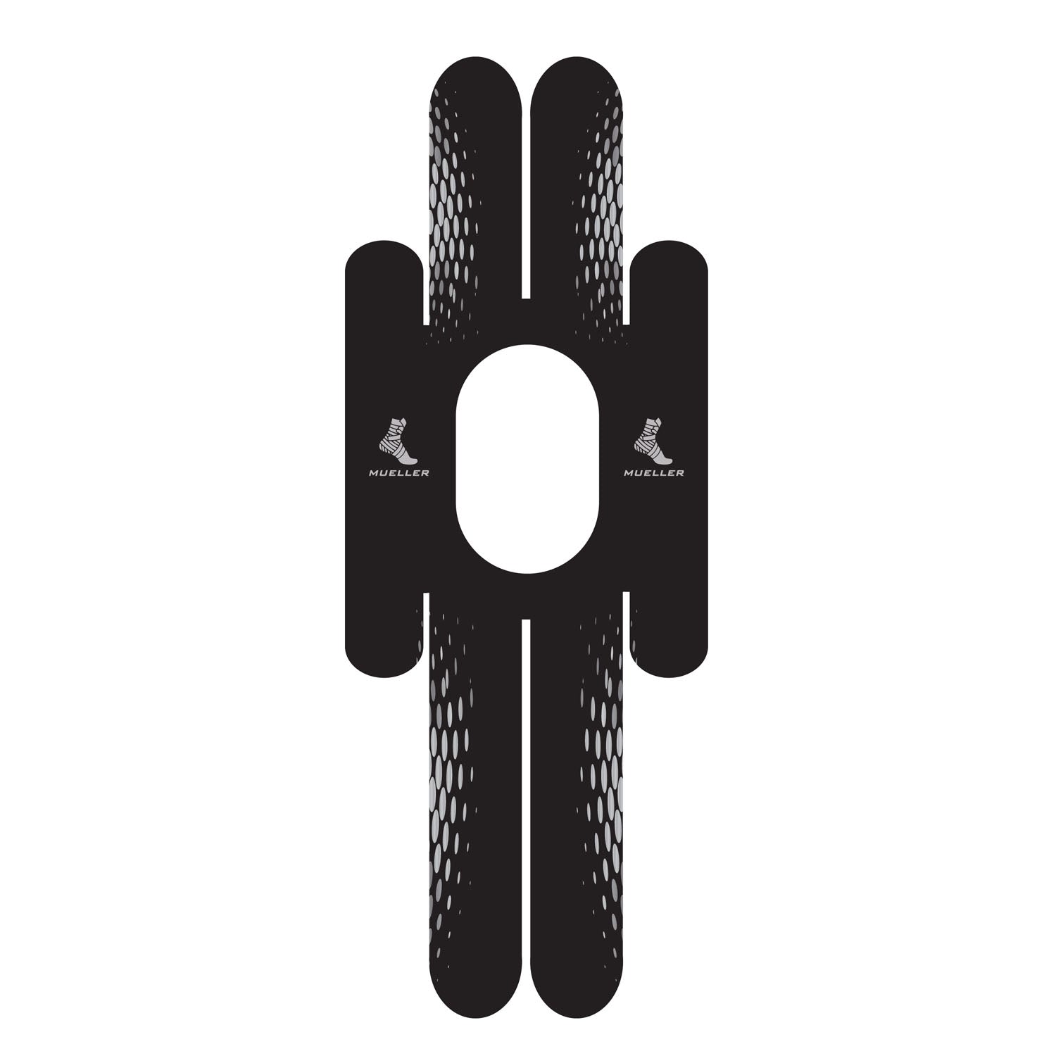 23584 - Mueller Sports Medicine, Inc. - Pre-Cut Tape, Knee, 3 applications/pk (In retail pkg) (Products are only available for sale in the U.S. Products cannot be sold on Amazon.com or any other 3rd party platform without prior approval by Mueller.) (To