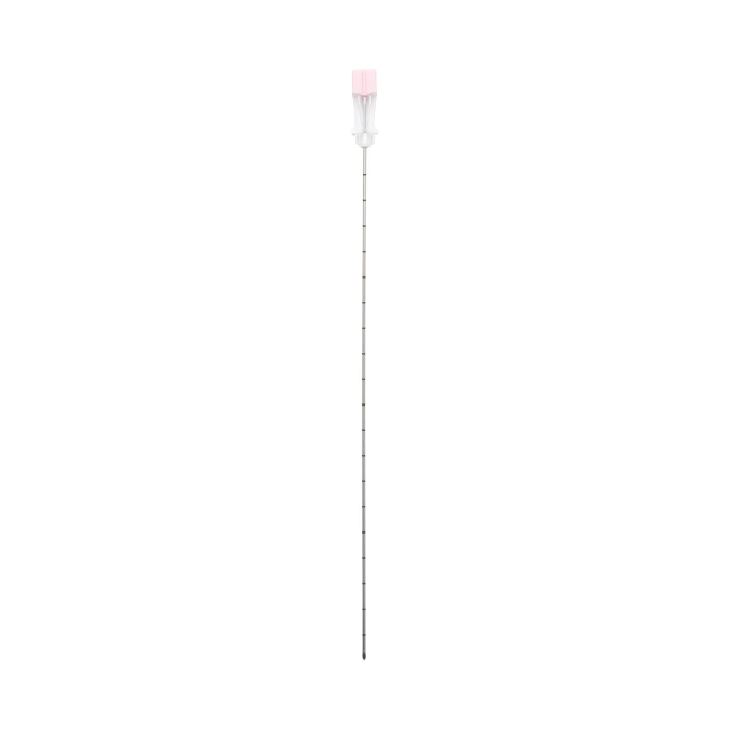 SNME18G801 - Myco Medical - Quincke 針,公制標記,迴聲針芯,18G x 8”,粉紅色,無菌,25支/盒,4盒/箱(僅限美國),箱裝