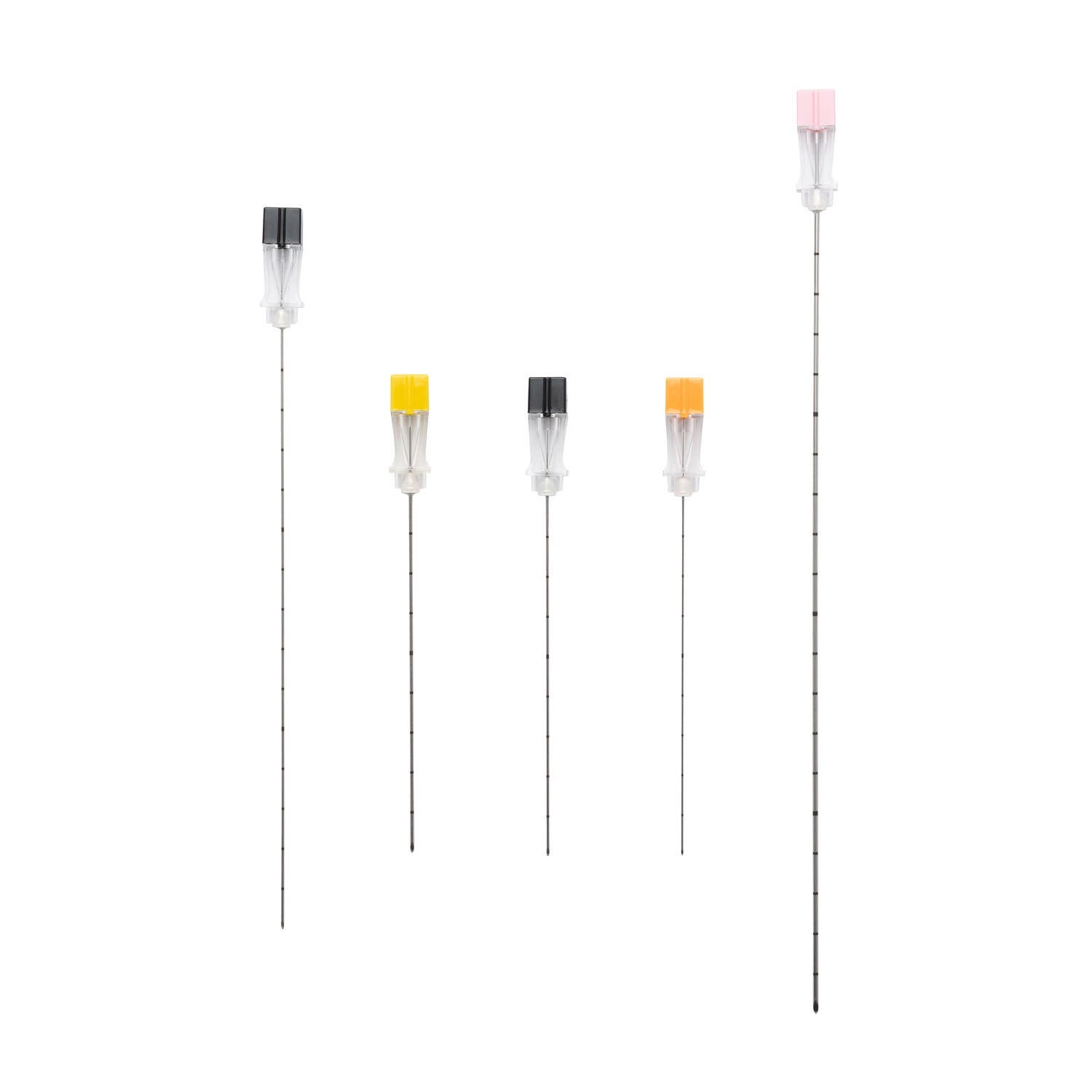 SNME25G351 - Myco Medical - Quincke 針,公制標記,迴聲針芯,25G x 3½ 英寸,橙色,無菌,25 支/盒,4 盒/箱(僅限美國),箱裝